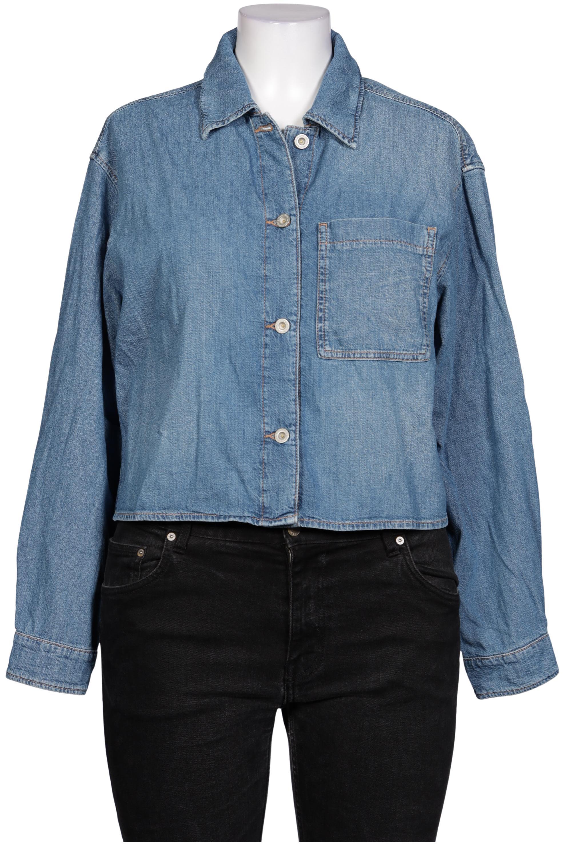 

Marc O Polo Damen Bluse, blau, Gr. 48