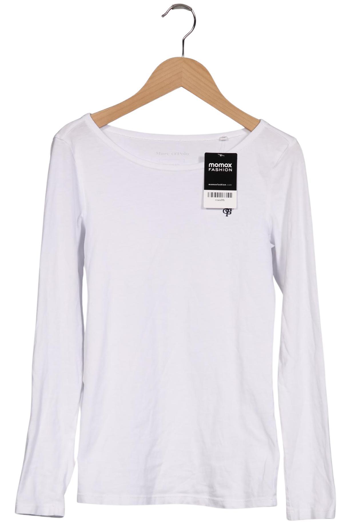 

Marc O Polo Damen Langarmshirt, weiß, Gr. 32