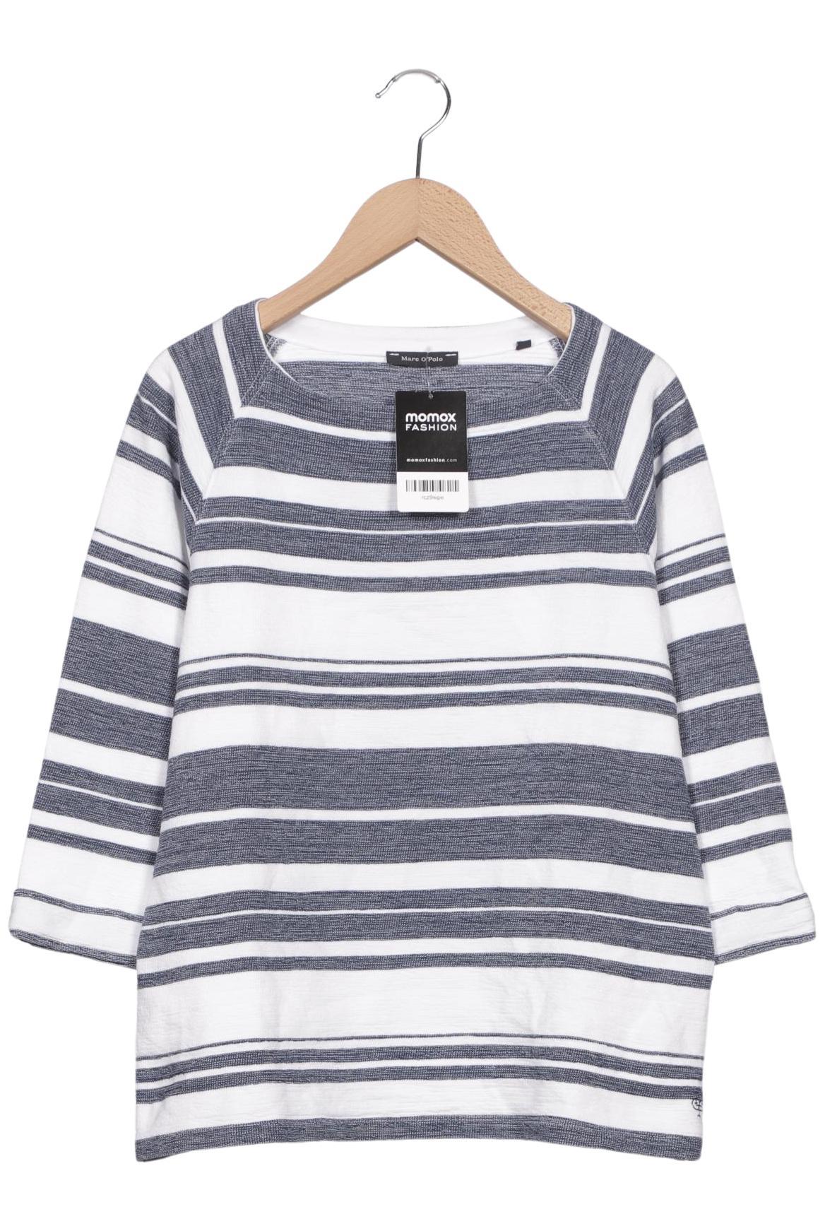

Marc O Polo Damen Langarmshirt, weiß, Gr. 34