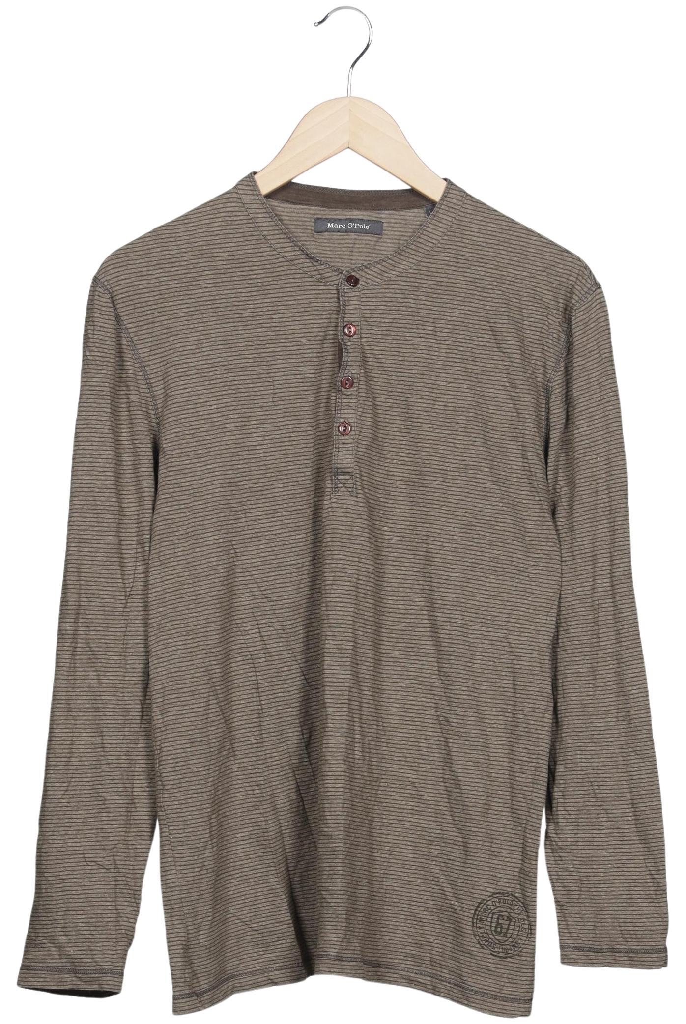

Marc O Polo Herren Langarmshirt, braun, Gr. 52