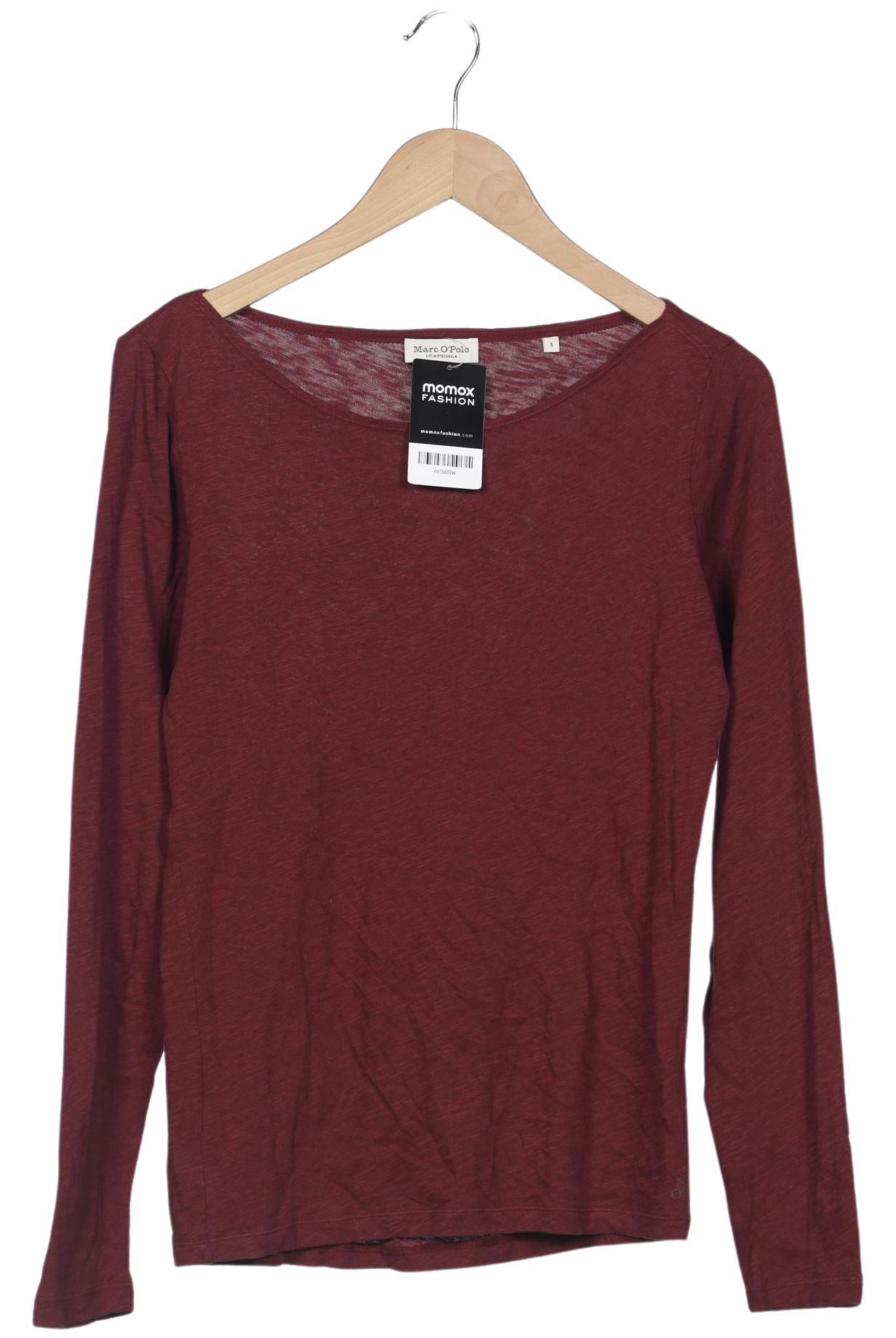 

Marc O Polo Damen Langarmshirt, bordeaux, Gr. 36