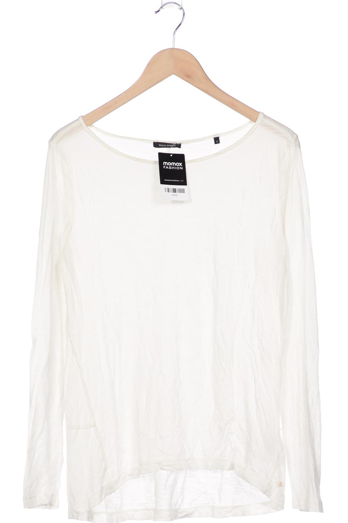 

Marc O Polo Damen Langarmshirt, weiß