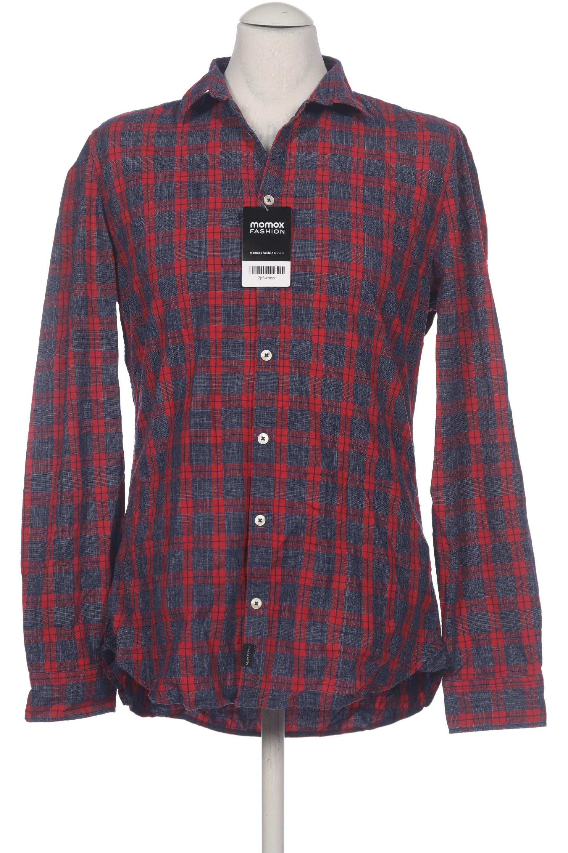 

Marc O Polo Herren Hemd, marineblau, Gr. 48