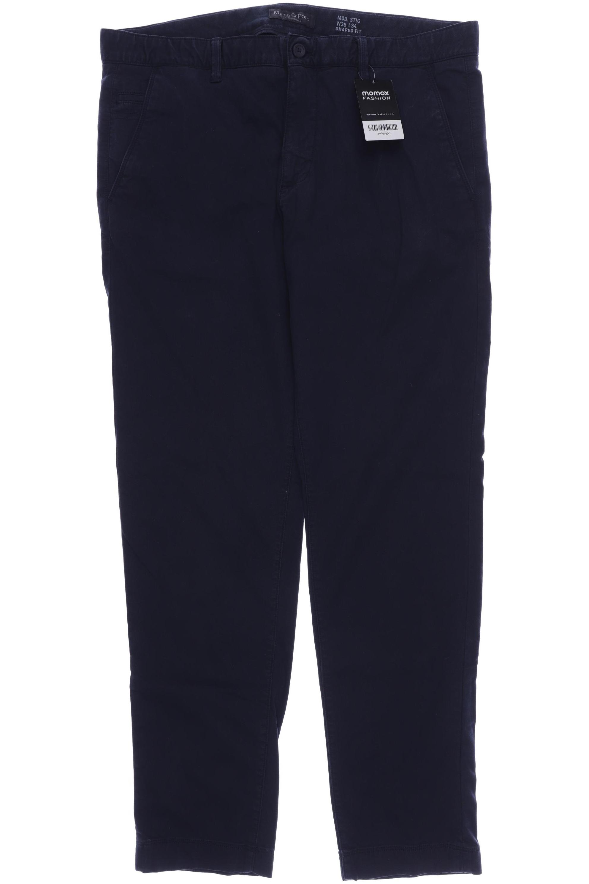 

Marc O Polo Herren Stoffhose, marineblau