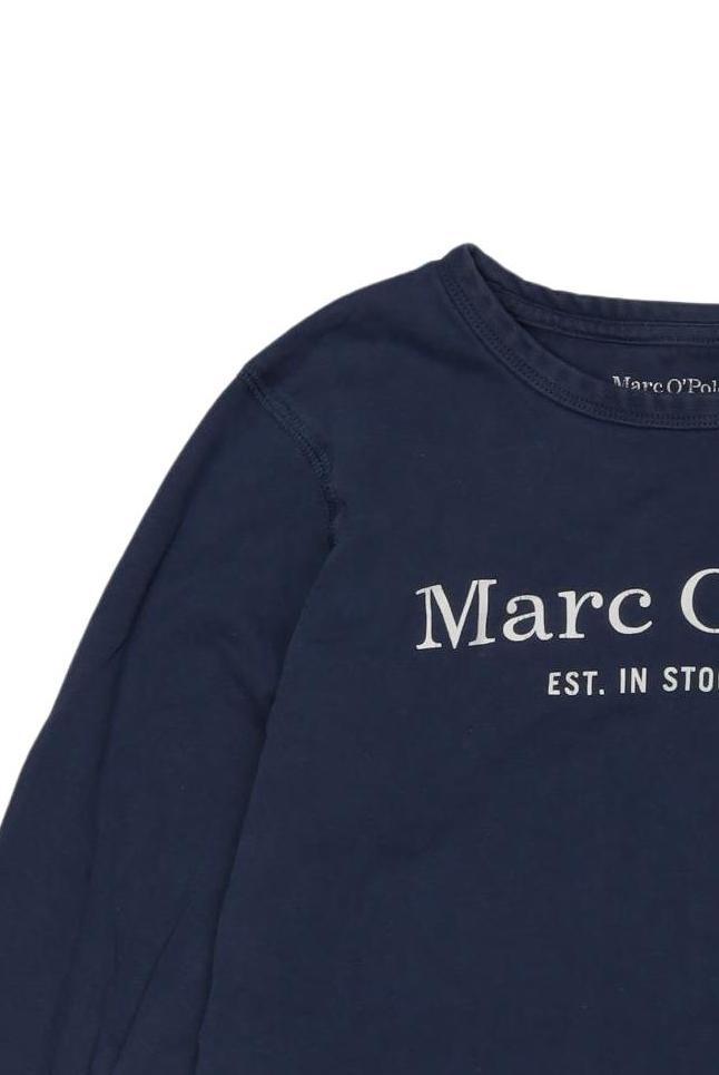 Thumbnail - Marc O Polo Jungen Langarmshirt, marineblau, Gr. 152