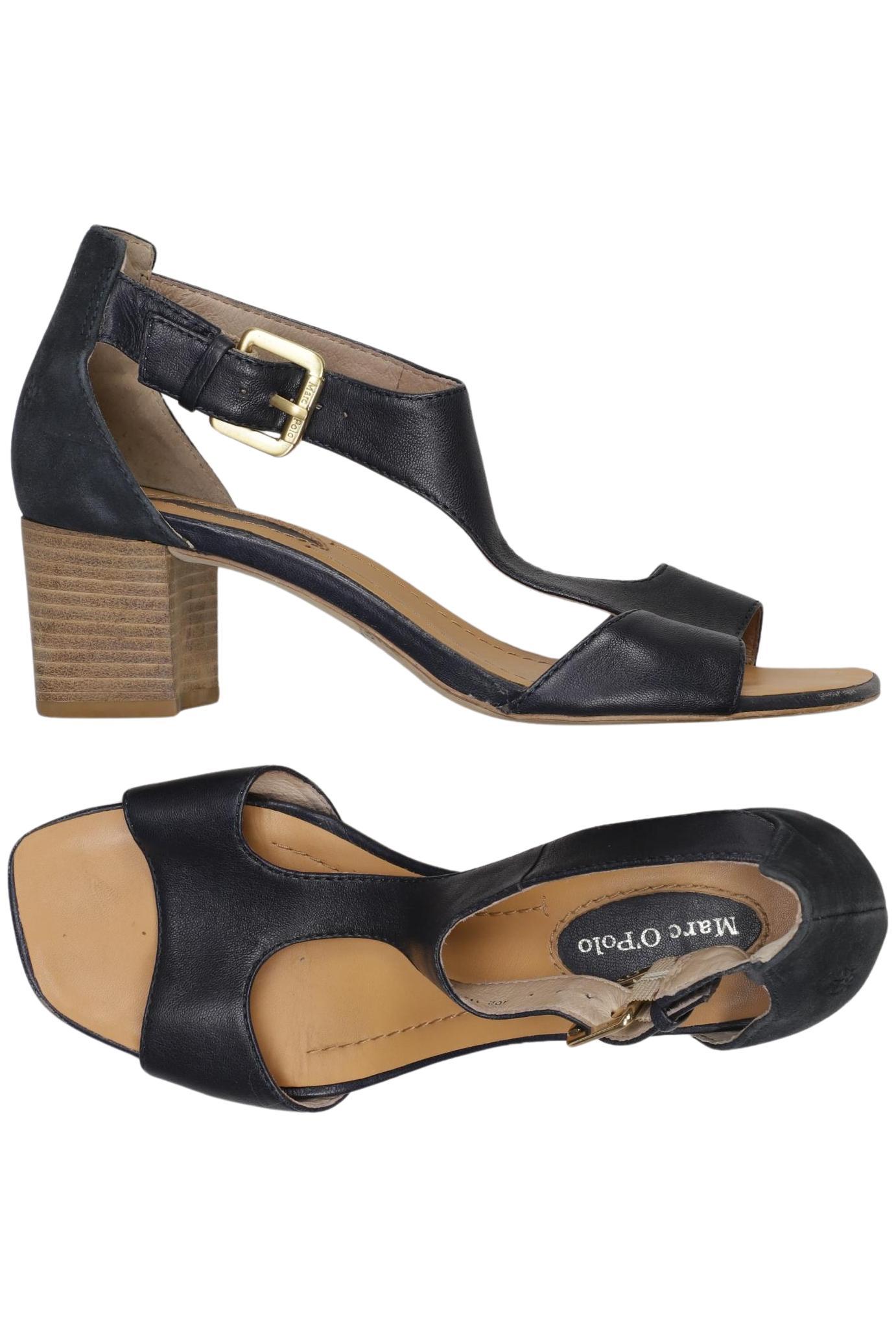 

Marc O Polo Damen Sandale, schwarz, Gr. 4