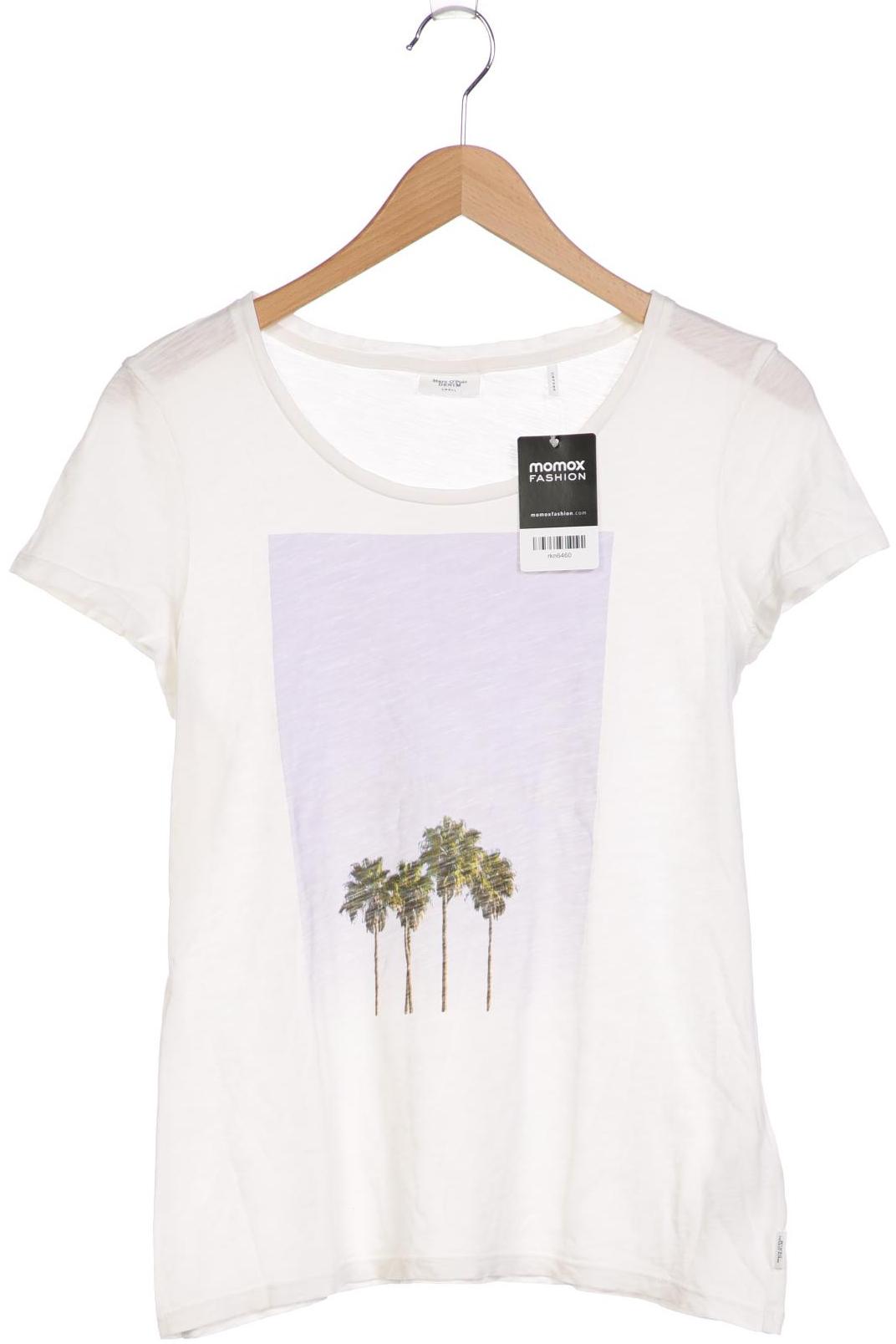 

Marc O Polo Damen T-Shirt, cremeweiß, Gr. 36