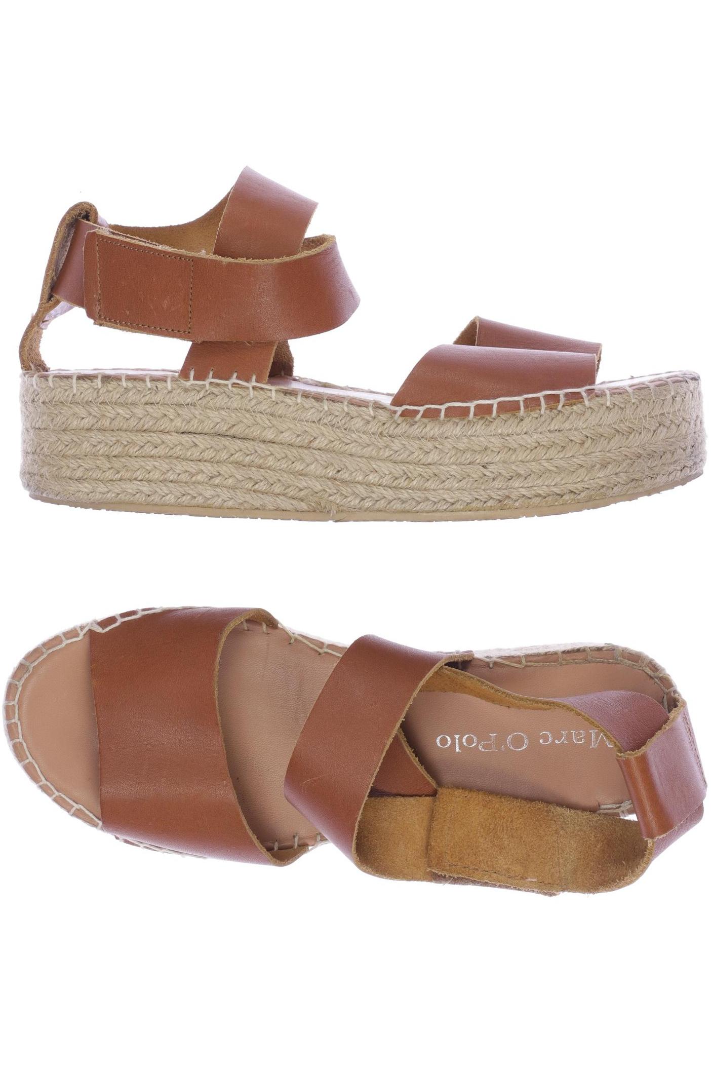

Marc O Polo Damen Sandale, braun, Gr. 38