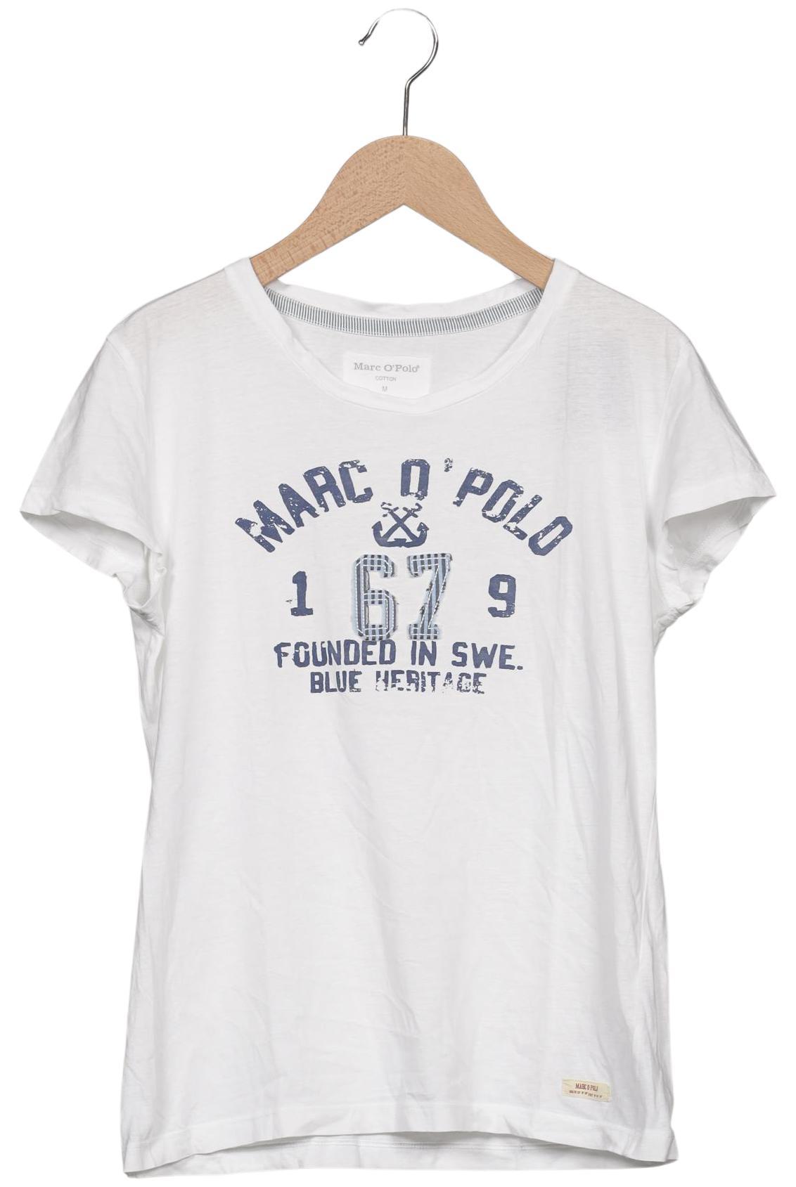 

Marc O Polo Damen T-Shirt, weiß, Gr. 38