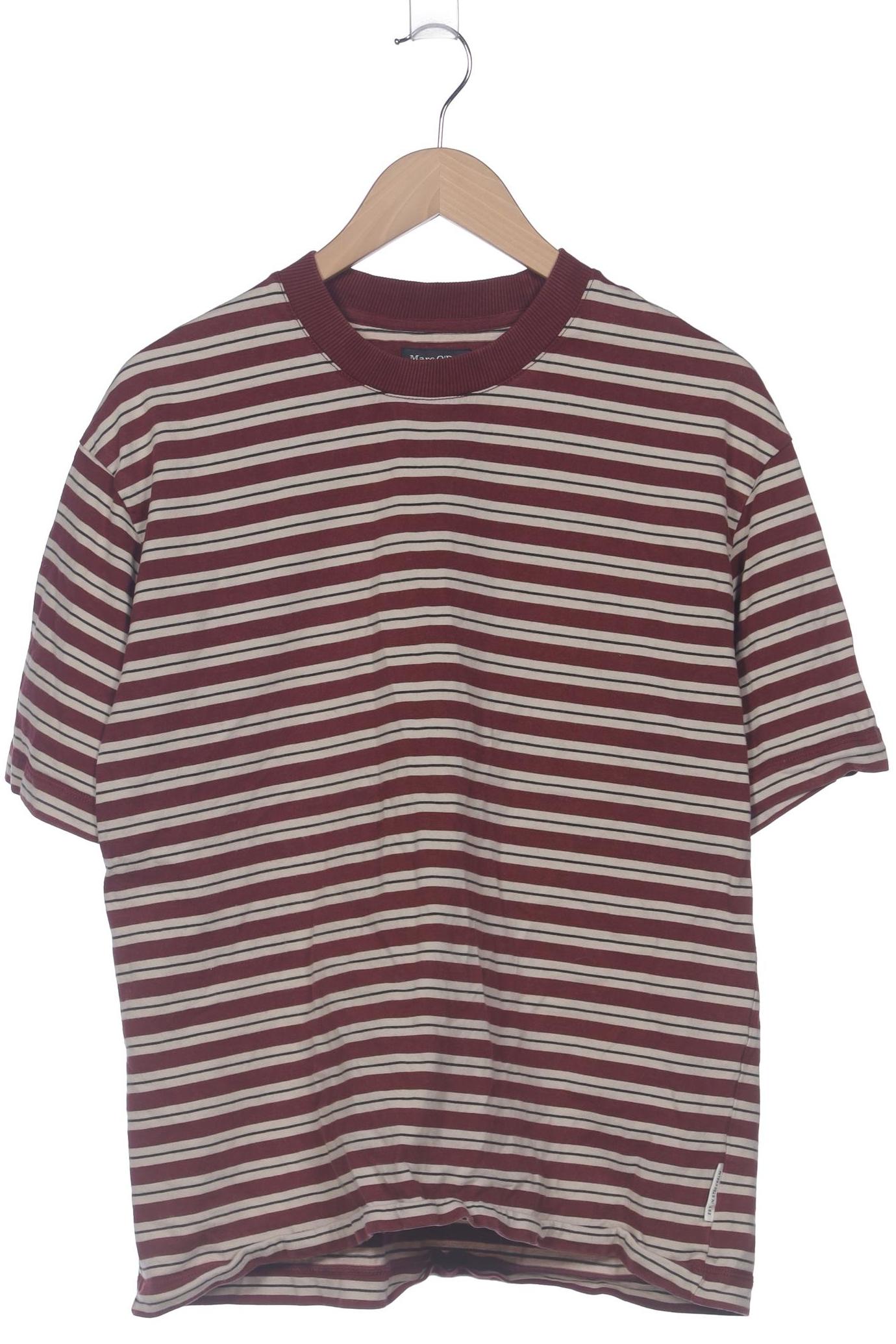 

Marc O Polo Herren T-Shirt, bordeaux, Gr. 48