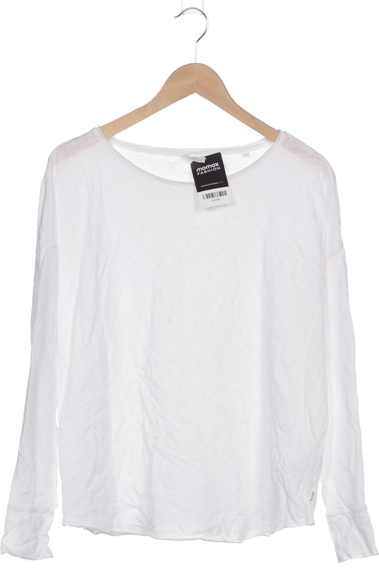 

Marc O Polo Damen Langarmshirt, weiß, Gr. 36