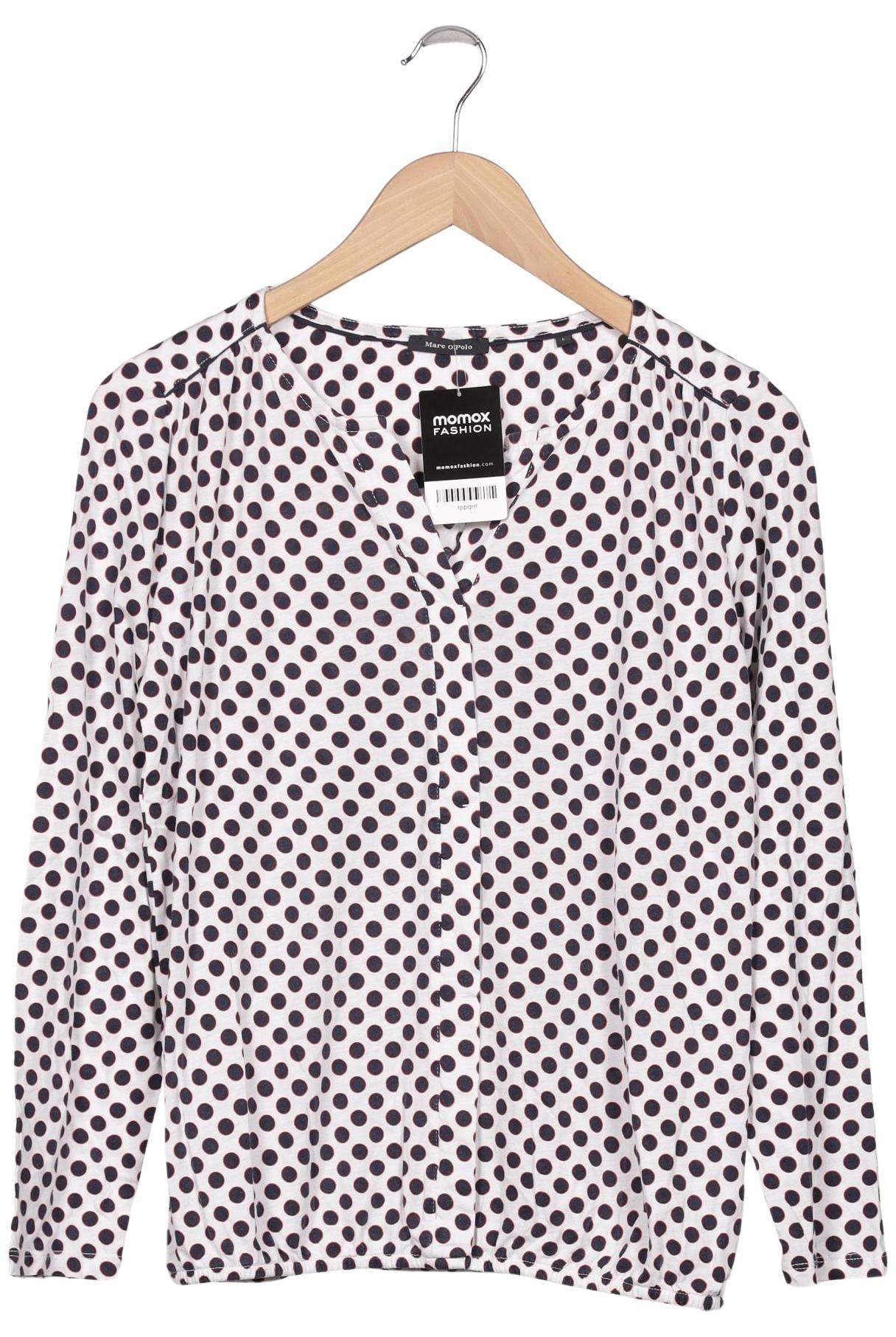 

Marc O Polo Damen Langarmshirt, weiß, Gr. 42
