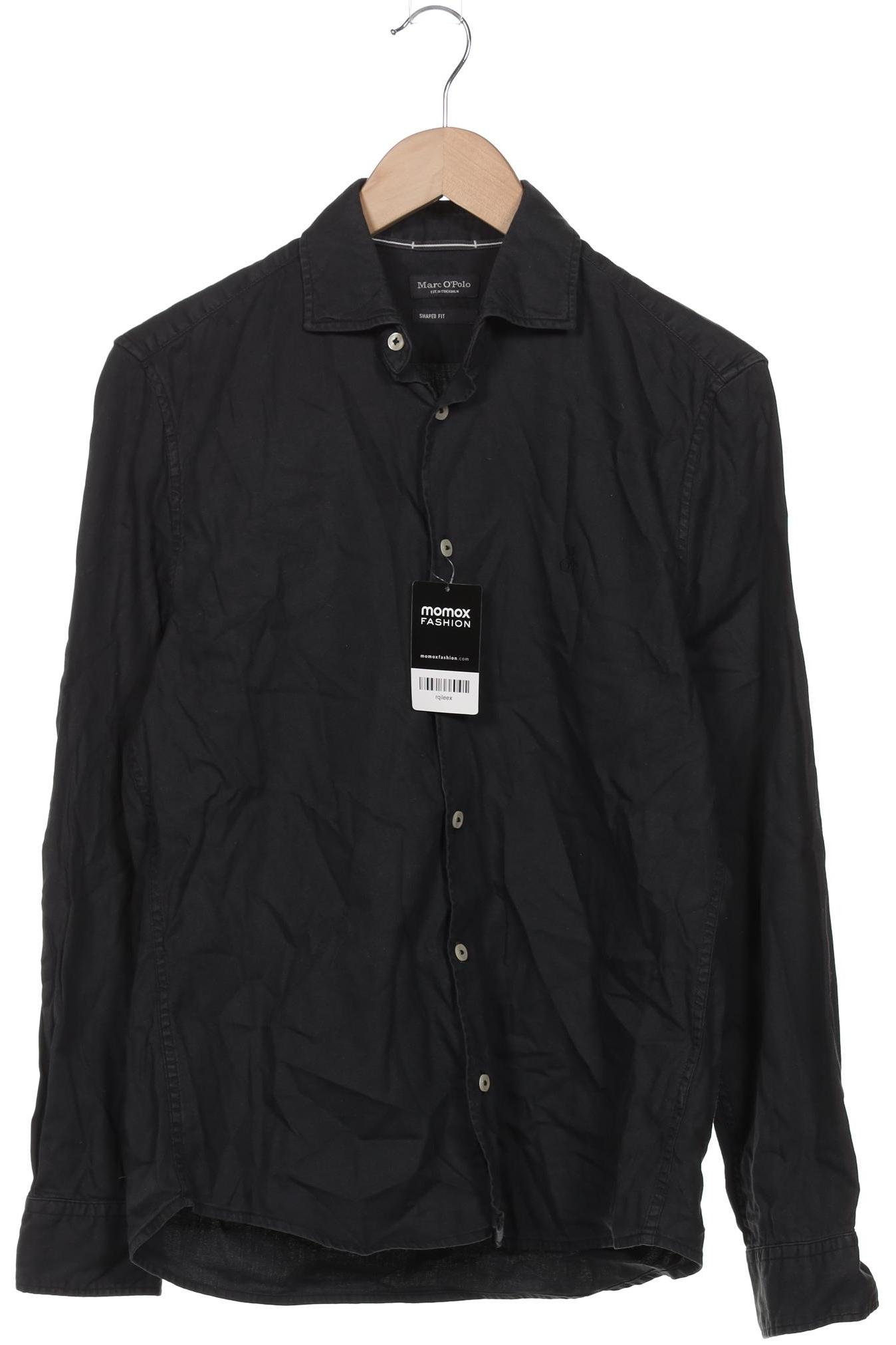 

Marc O Polo Herren Hemd, schwarz, Gr. 46