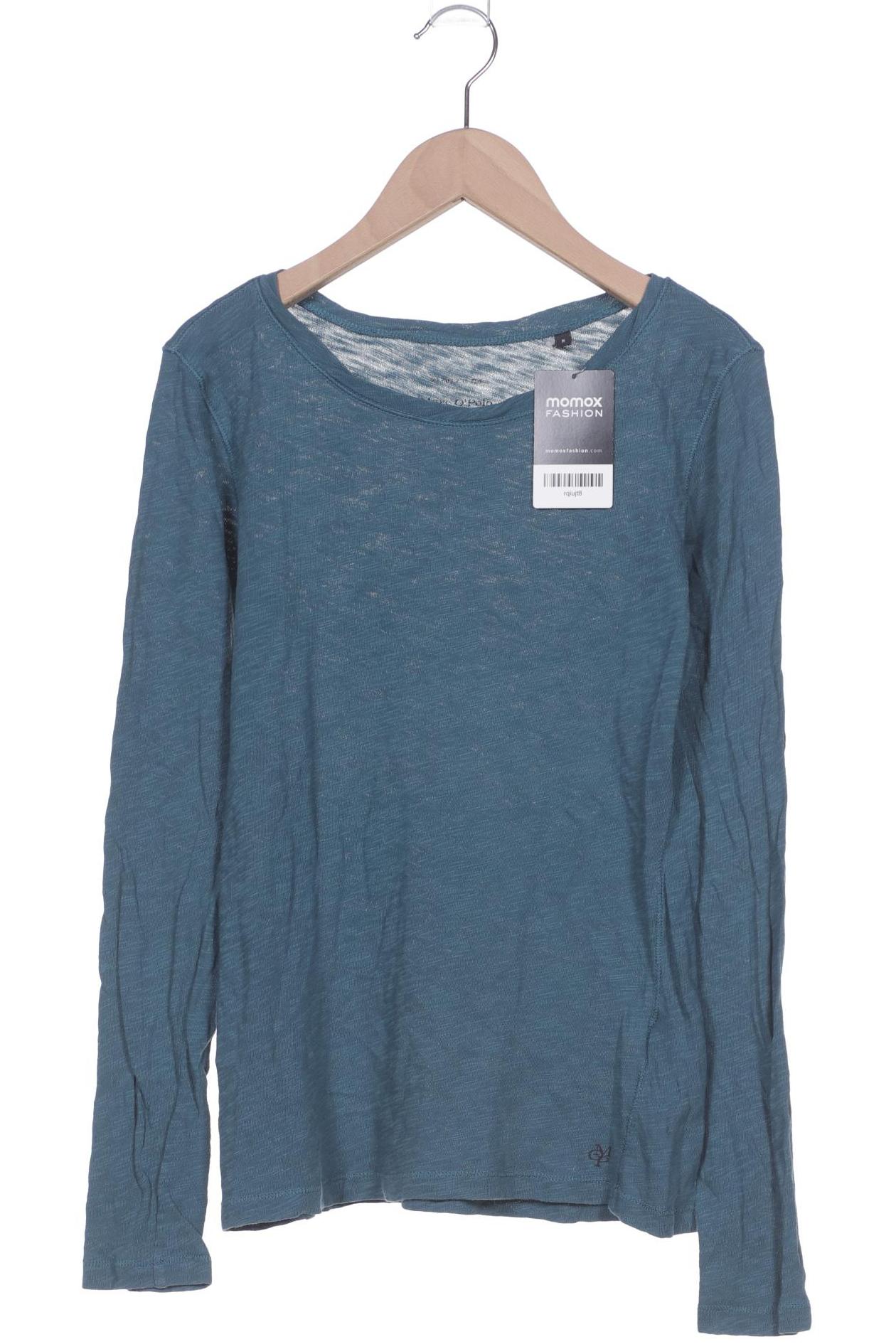 

Marc O Polo Damen Langarmshirt, türkis, Gr. 38