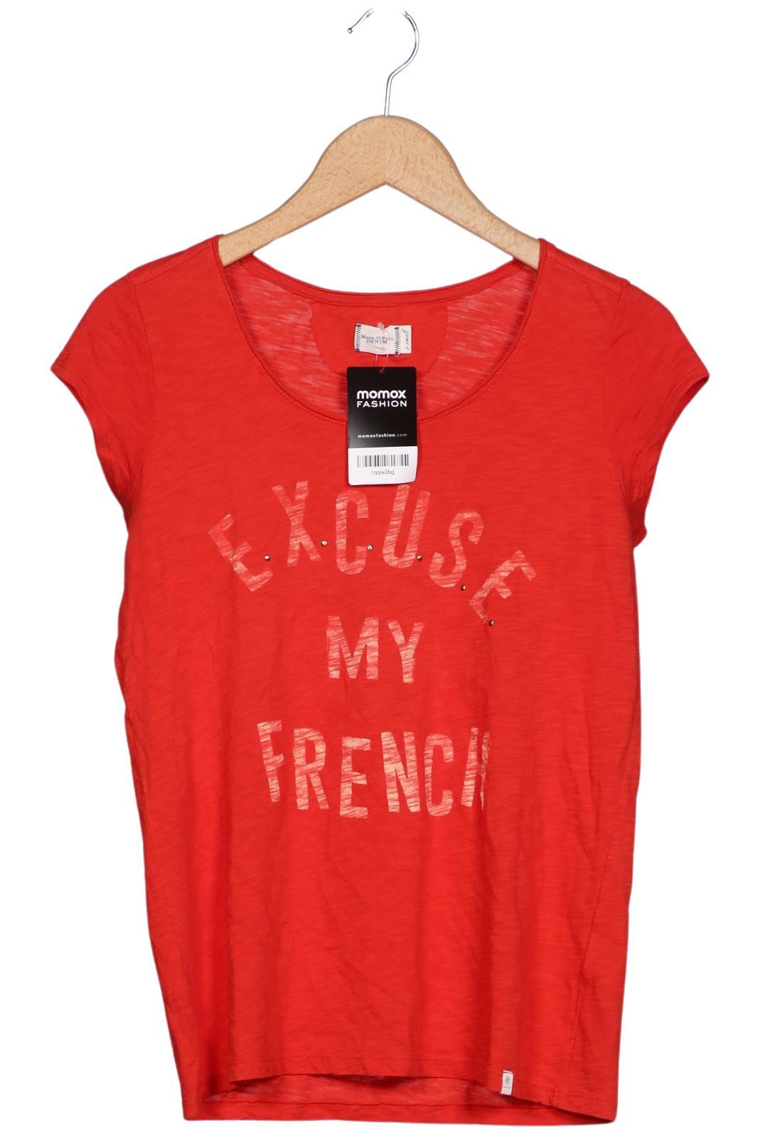 

Marc O Polo Damen T-Shirt, rot, Gr. 34