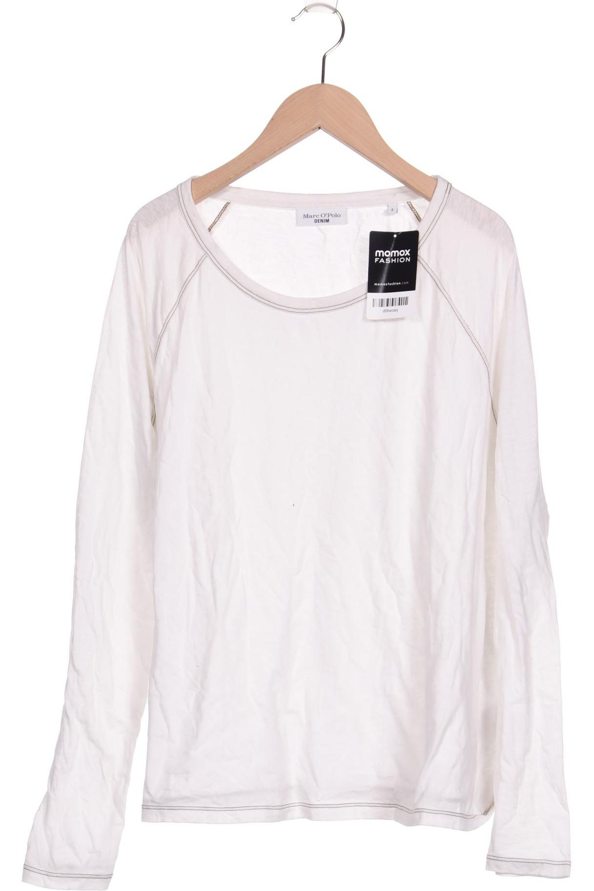 

Marc O Polo Damen Langarmshirt, weiß, Gr. 36