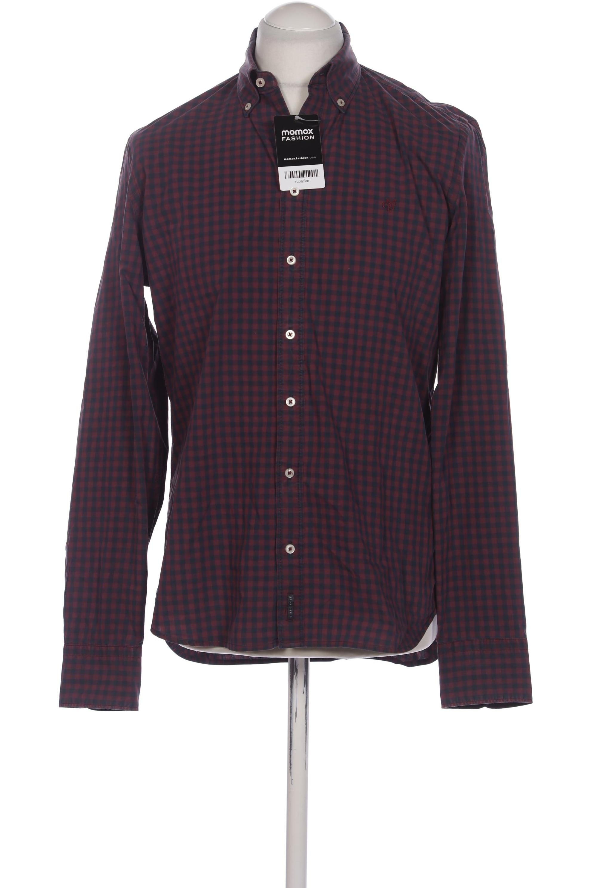 

Marc O Polo Herren Hemd, bordeaux, Gr. 48