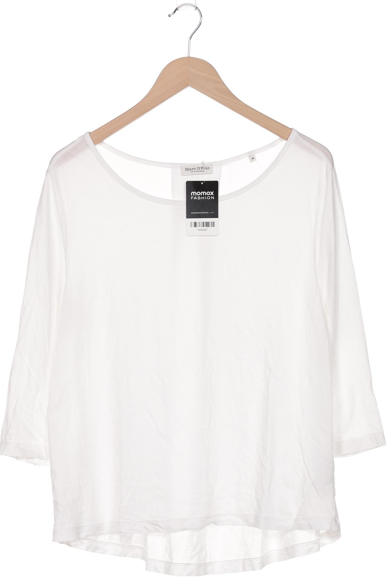 

Marc O Polo Damen Langarmshirt, weiß, Gr. 38