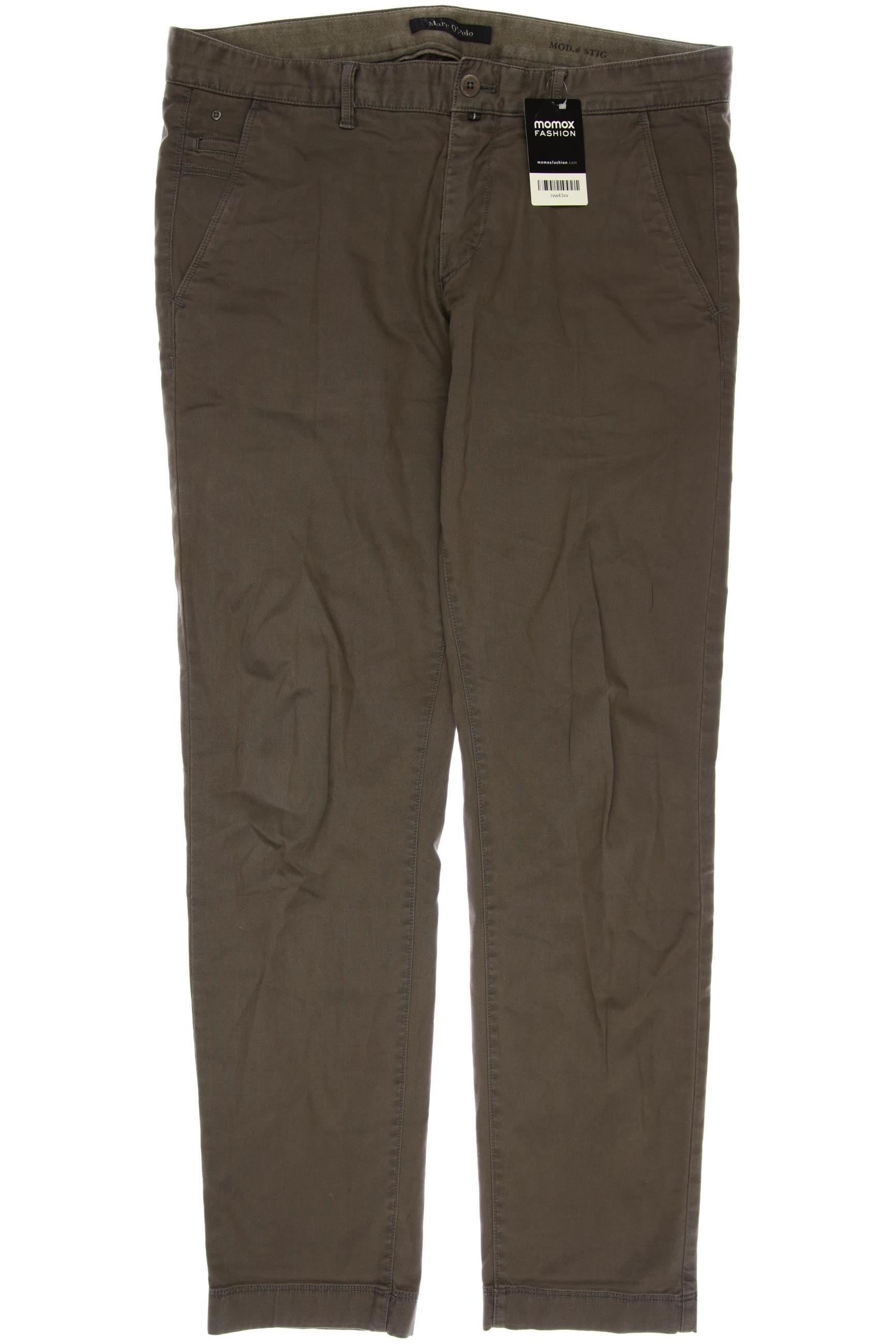 

Marc O Polo Herren Stoffhose, braun, Gr. 34