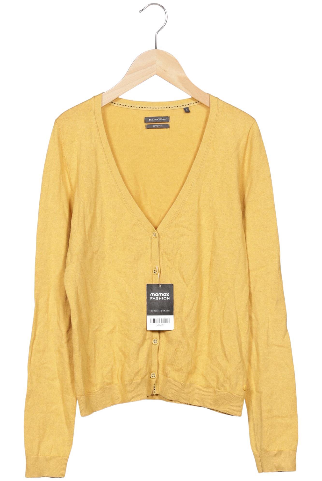 

Marc O Polo Damen Strickjacke, gelb, Gr. 36