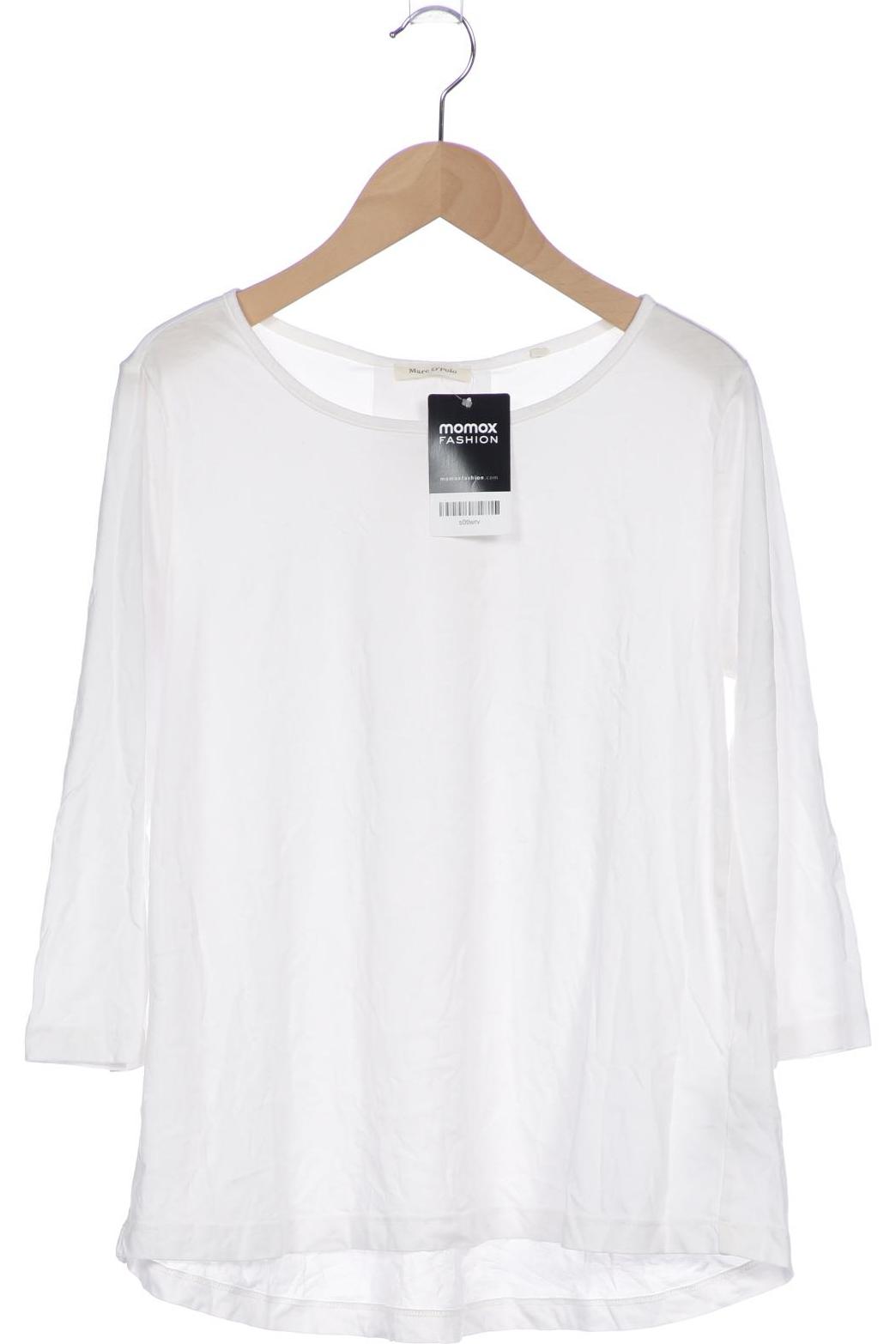

Marc O Polo Damen Langarmshirt, weiß, Gr. 34