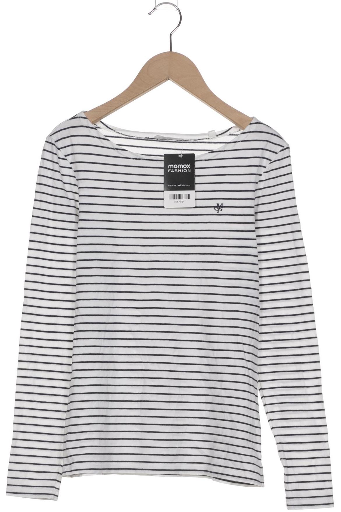 

Marc O Polo Damen Langarmshirt, weiß, Gr. 34