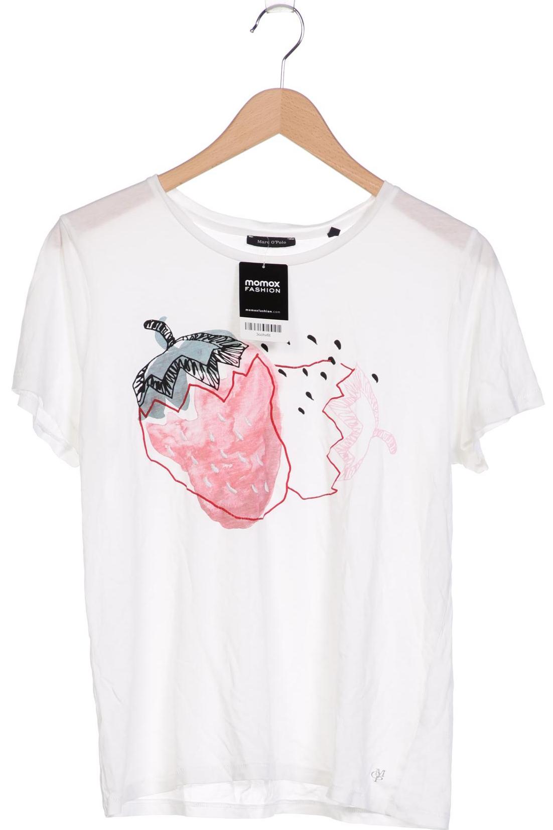 

Marc O Polo Damen T-Shirt, weiß, Gr. 38