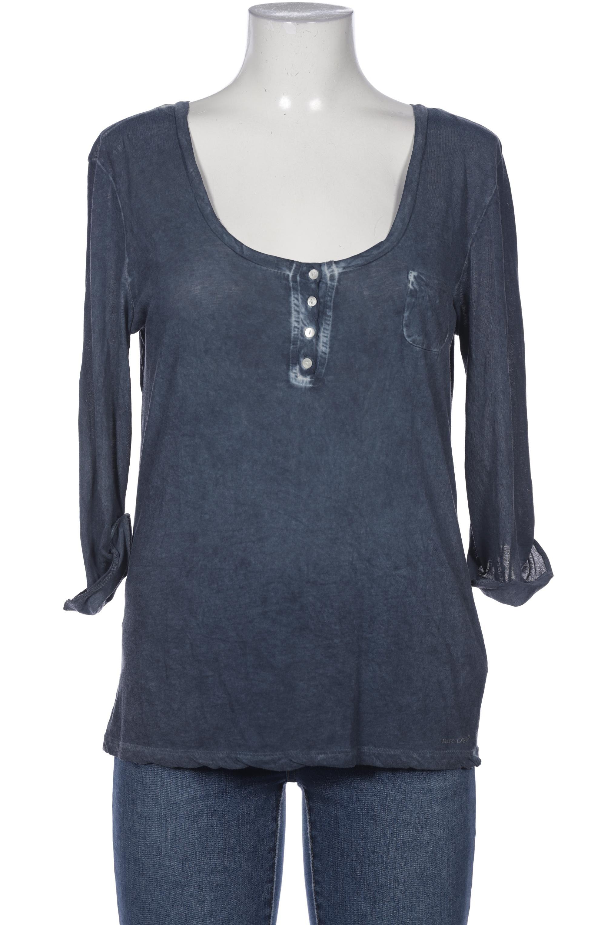 

Marc O Polo Damen Langarmshirt, blau, Gr. 36