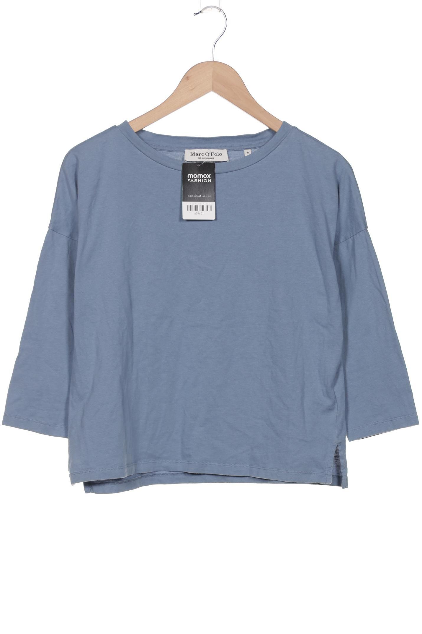 

Marc O Polo Damen Langarmshirt, blau, Gr. 34