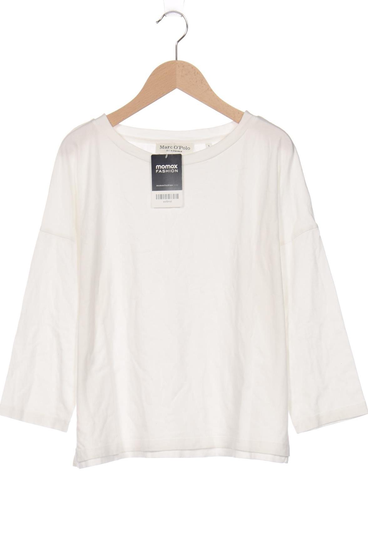 

Marc O Polo Damen Langarmshirt, weiß, Gr. 36