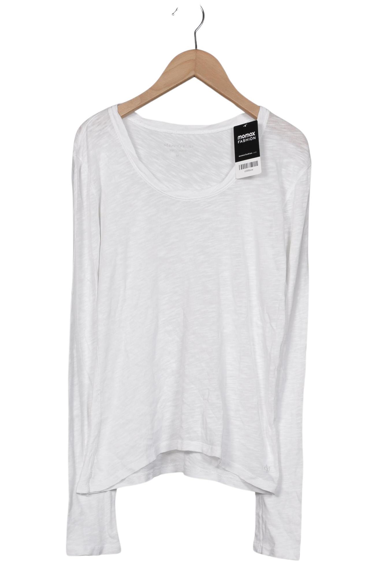 

Marc O Polo Damen Langarmshirt, weiß, Gr. 38