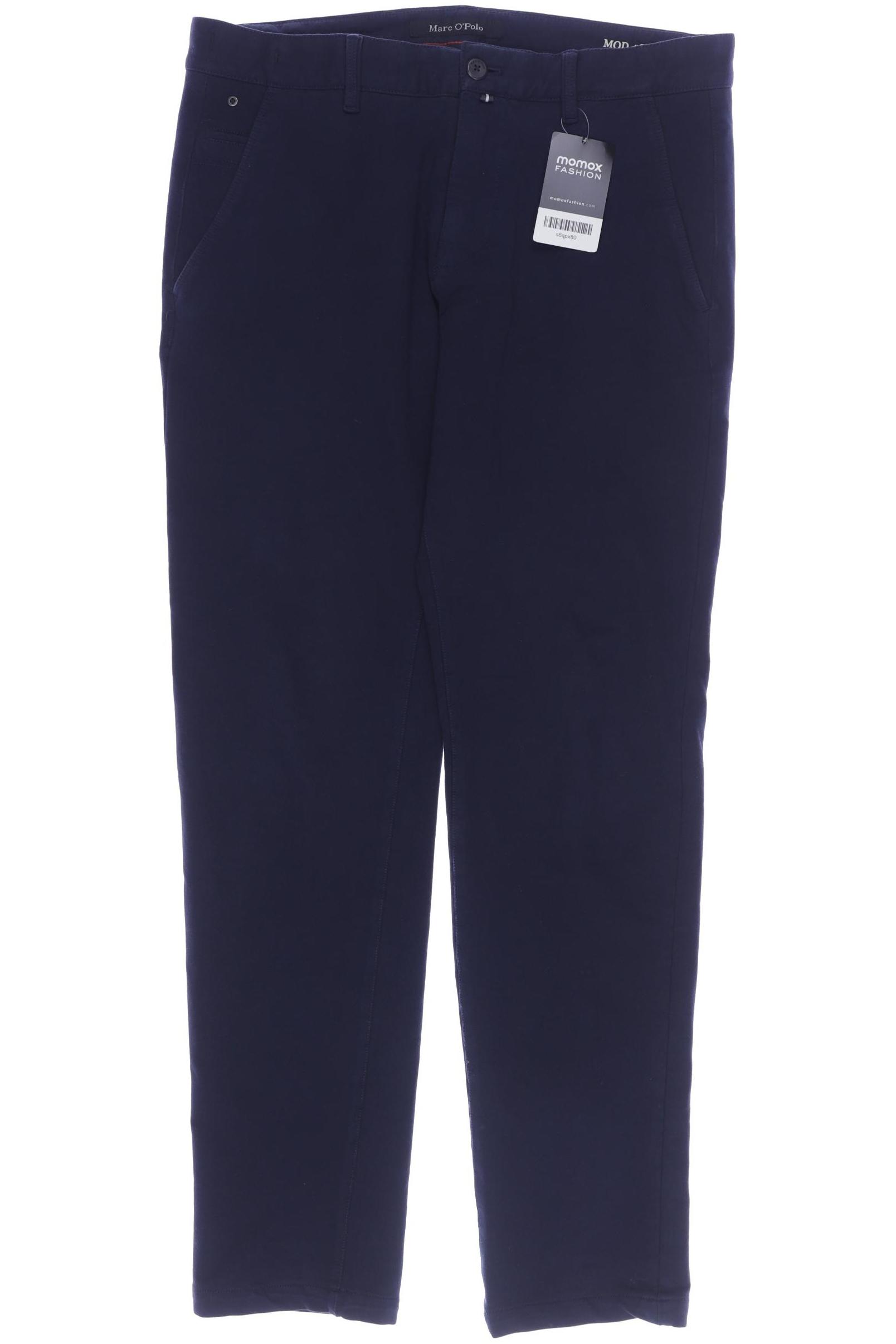 

Marc O Polo Herren Stoffhose, marineblau