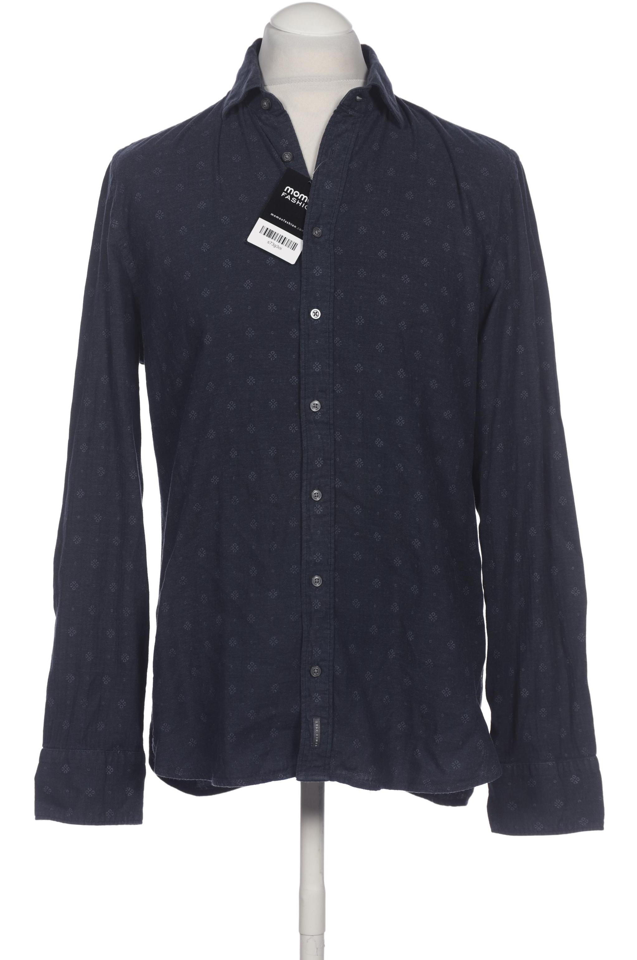 

Marc O Polo Herren Hemd, marineblau, Gr. 52