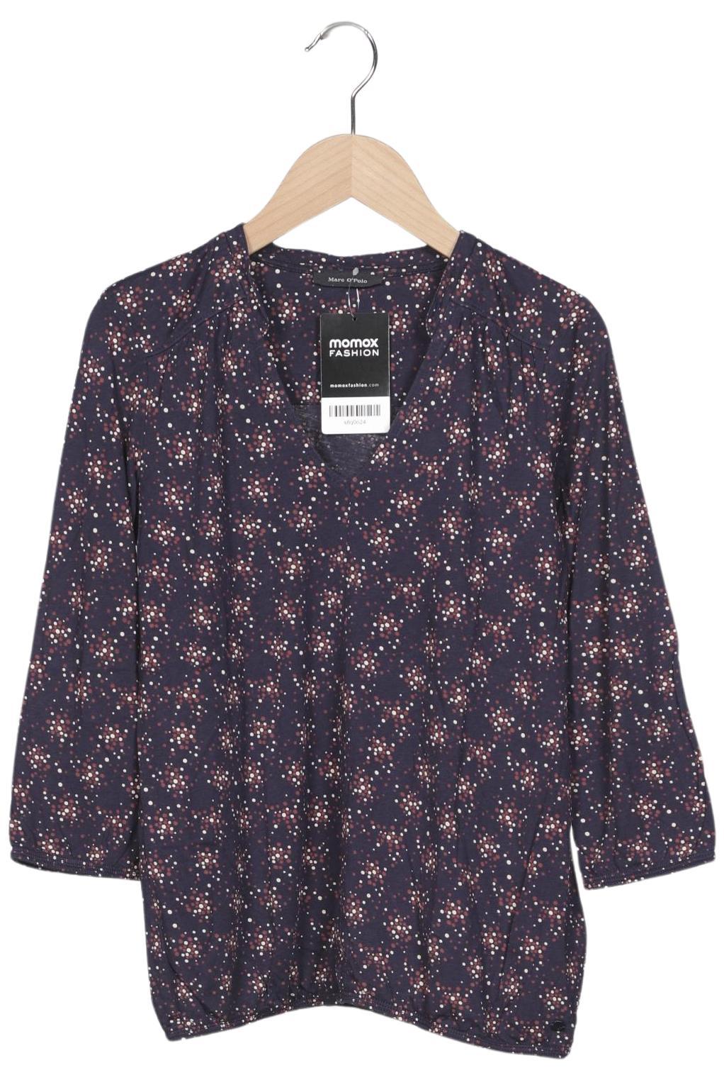 

Marc O Polo Damen Langarmshirt, marineblau, Gr. 34