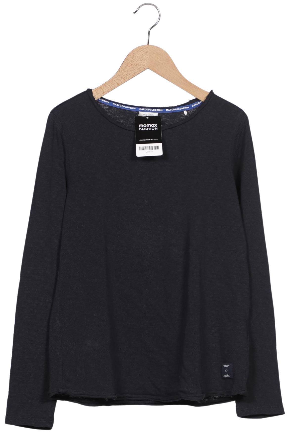 

Marc O Polo Damen Langarmshirt, marineblau, Gr. 34