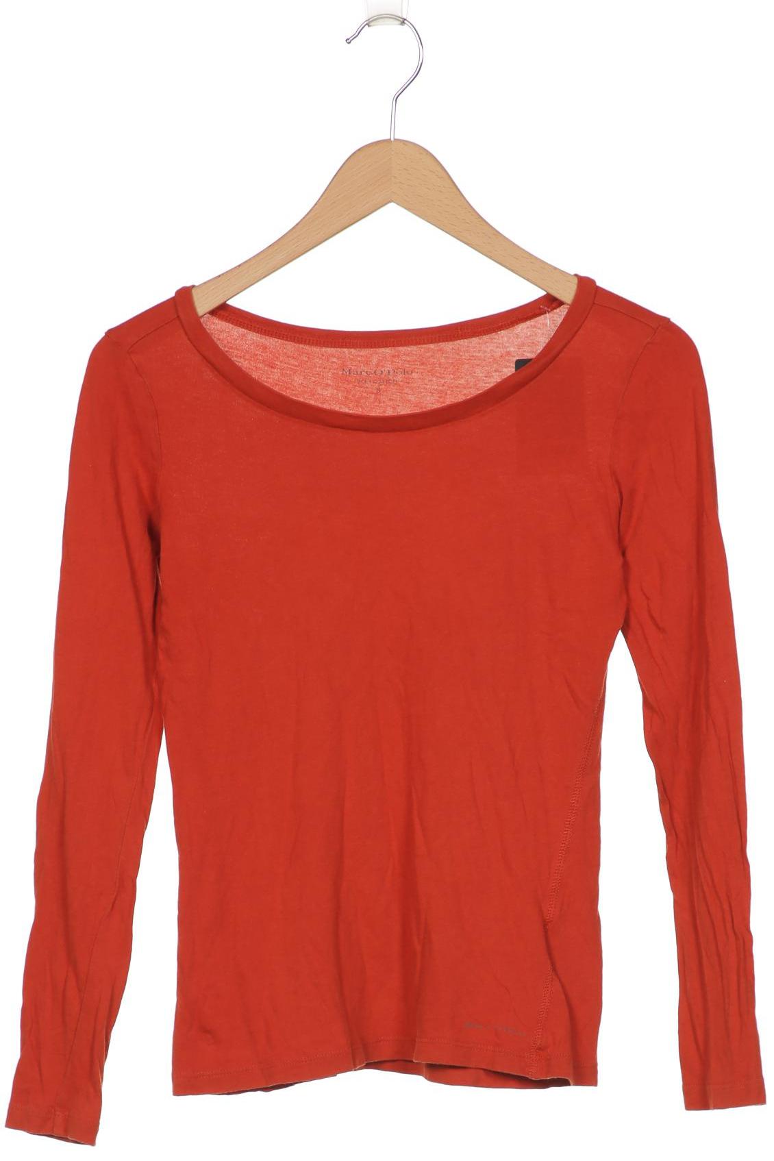 

Marc O Polo Damen Langarmshirt, orange, Gr. 36