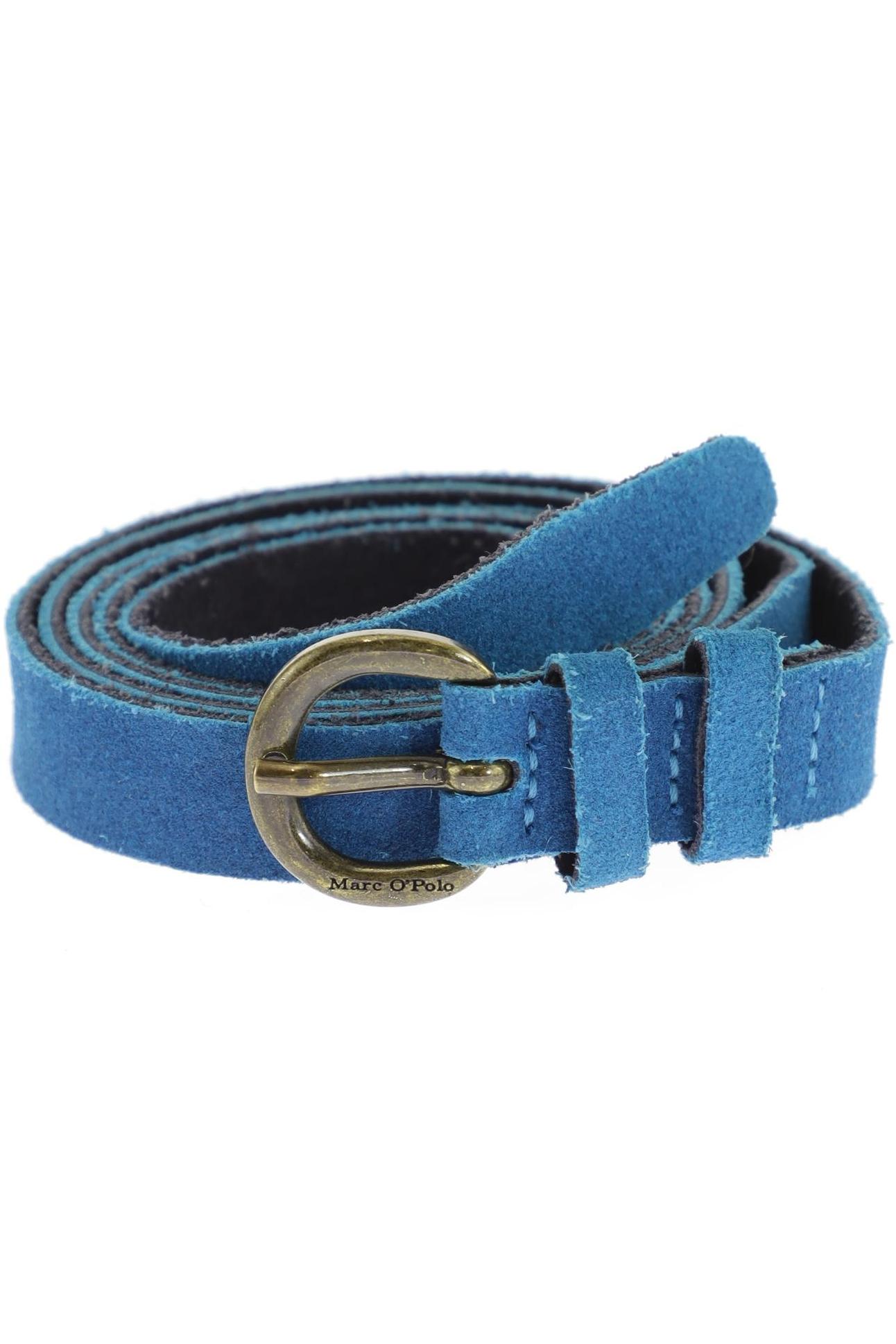 

Marc O Polo Damen Gürtel, blau, Gr. 80