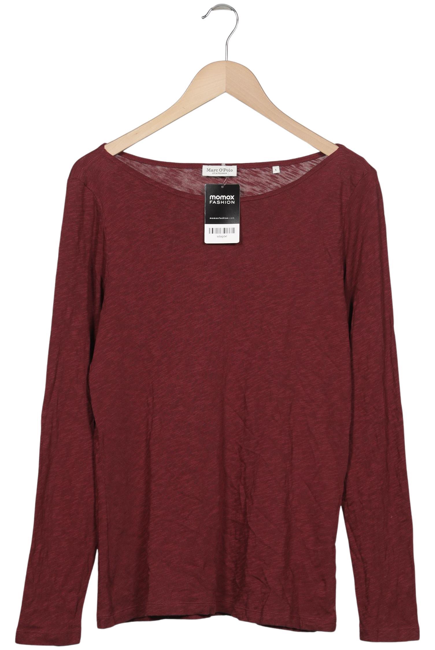

Marc O Polo Damen Langarmshirt, bordeaux, Gr. 42