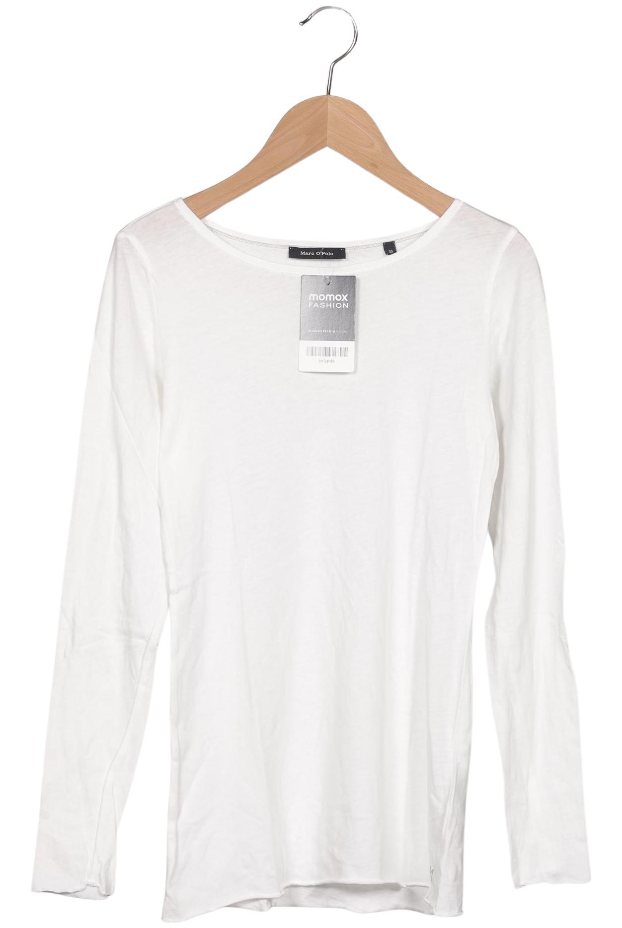

Marc O Polo Damen Langarmshirt, weiß, Gr. 34