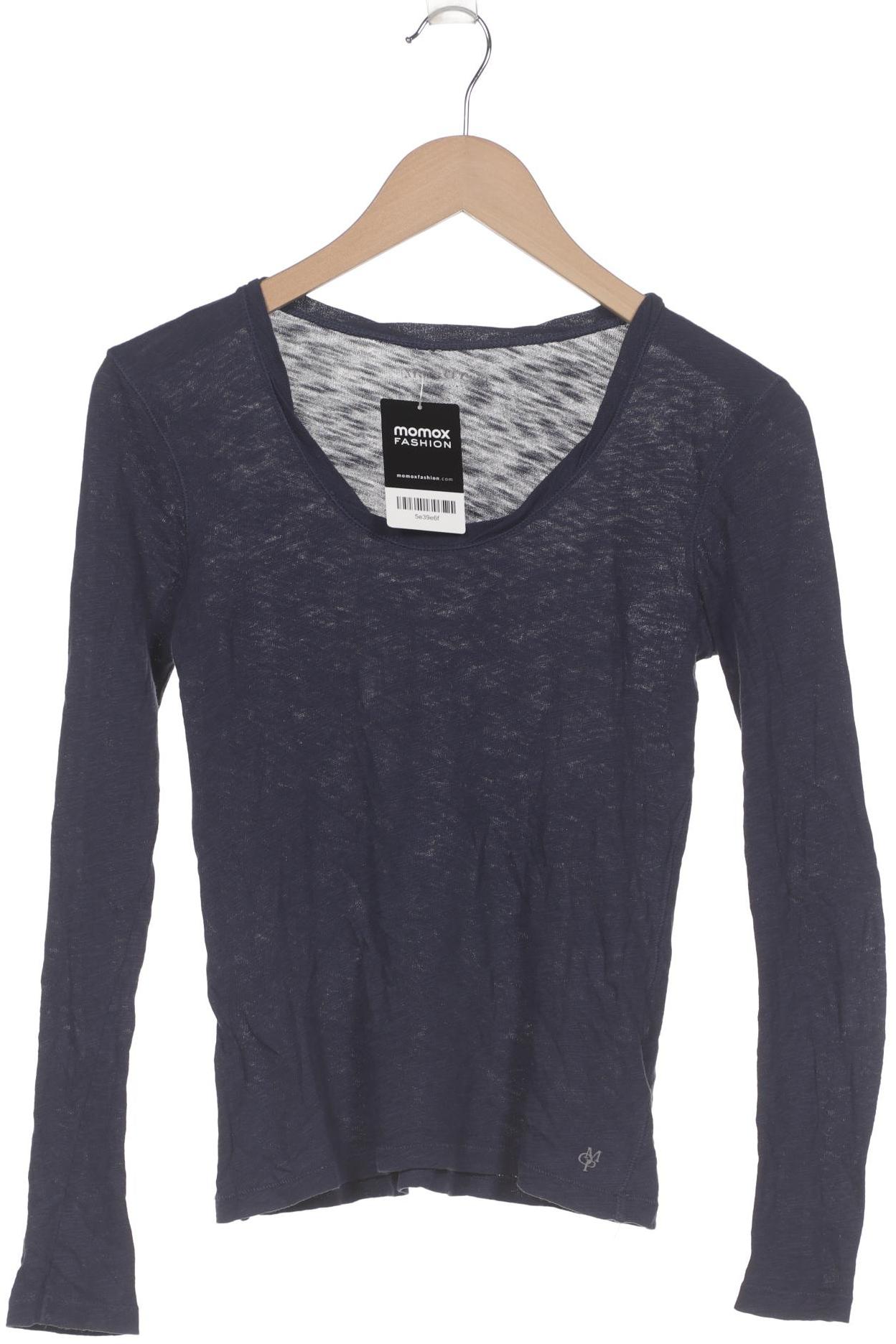 

Marc O Polo Damen Langarmshirt, marineblau, Gr. 34
