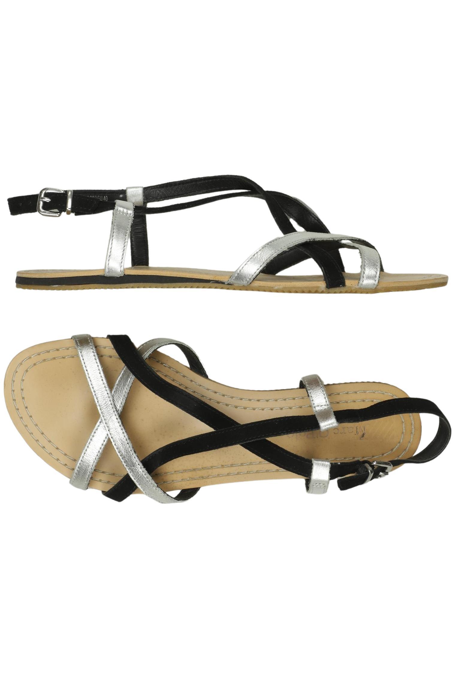 

Marc O Polo Damen Sandale, schwarz, Gr. 40