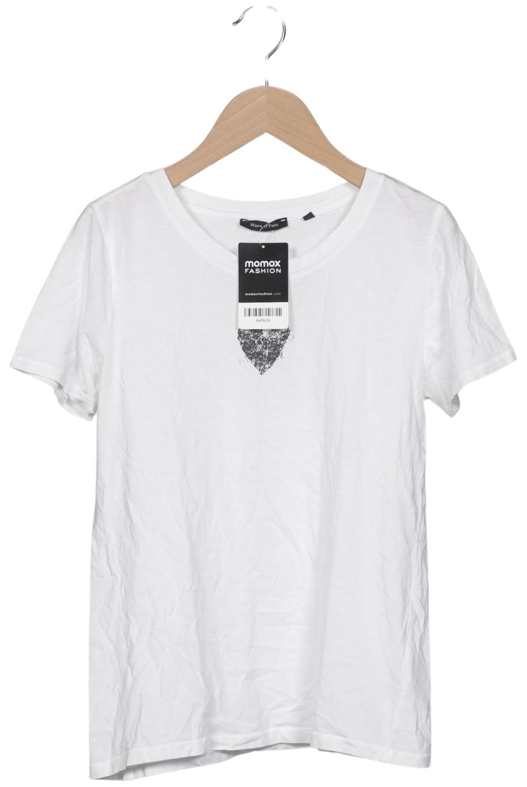 

Marc O Polo Damen T-Shirt, weiß, Gr. 34