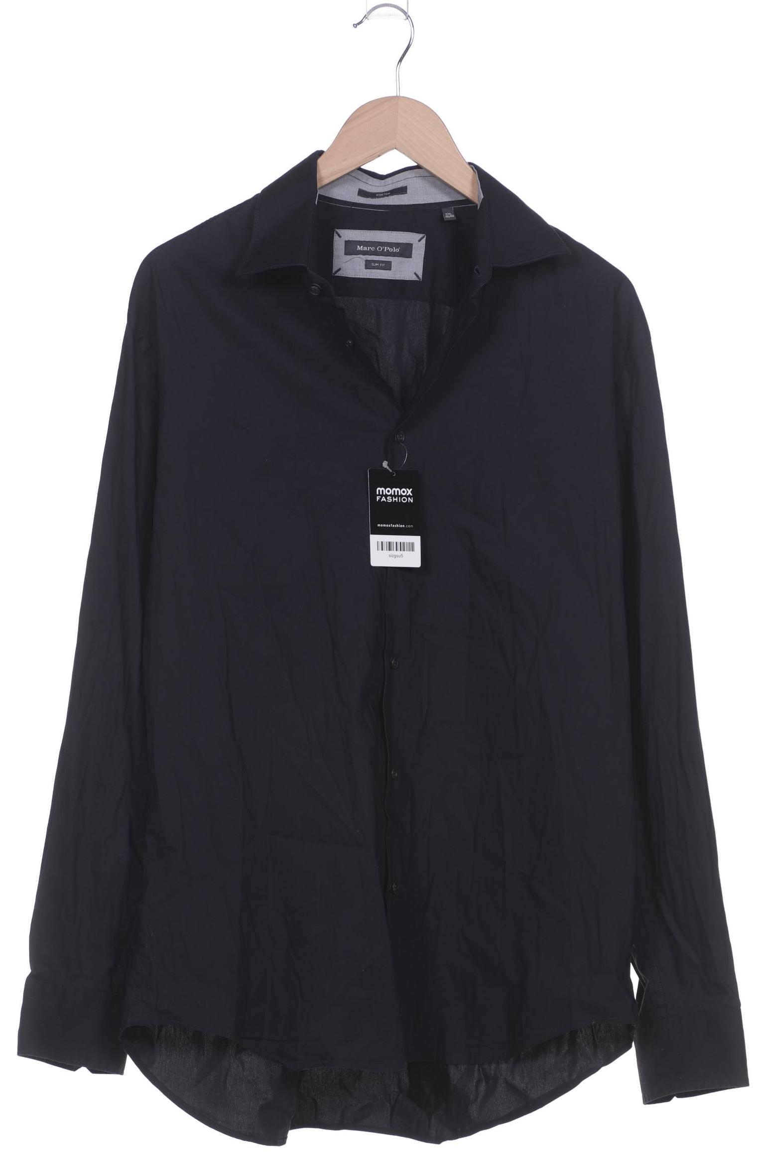 

Marc O Polo Herren Hemd, marineblau, Gr. 56