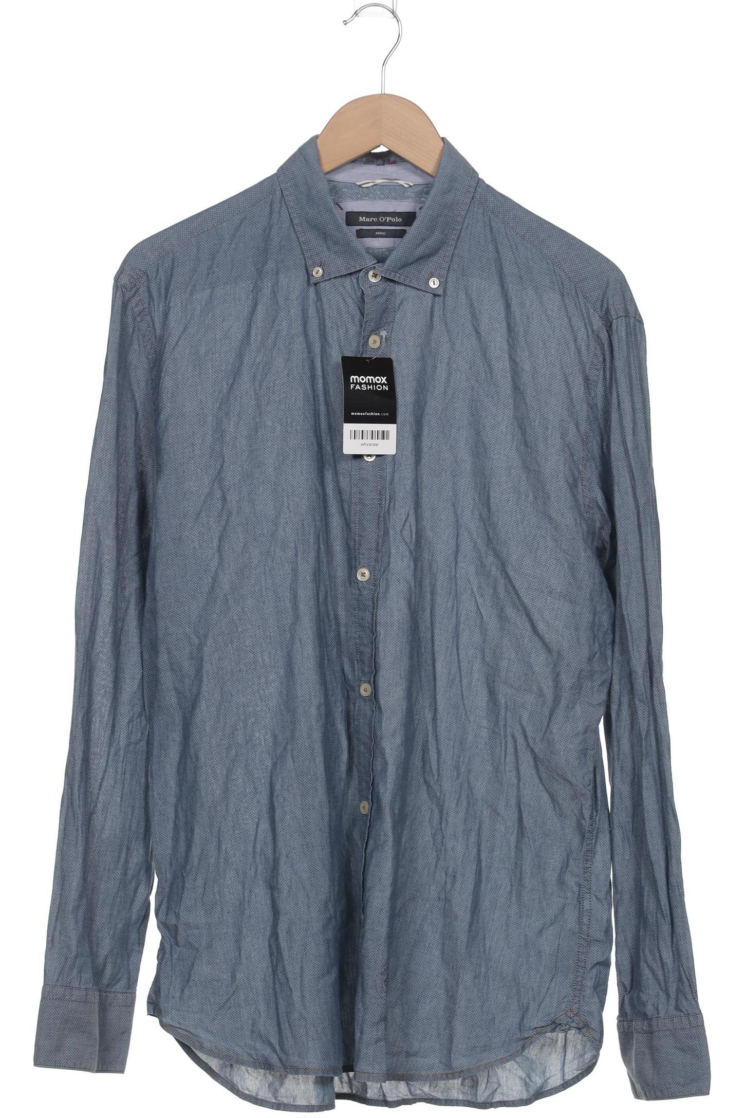 

Marc O Polo Herren Hemd, blau, Gr. 56