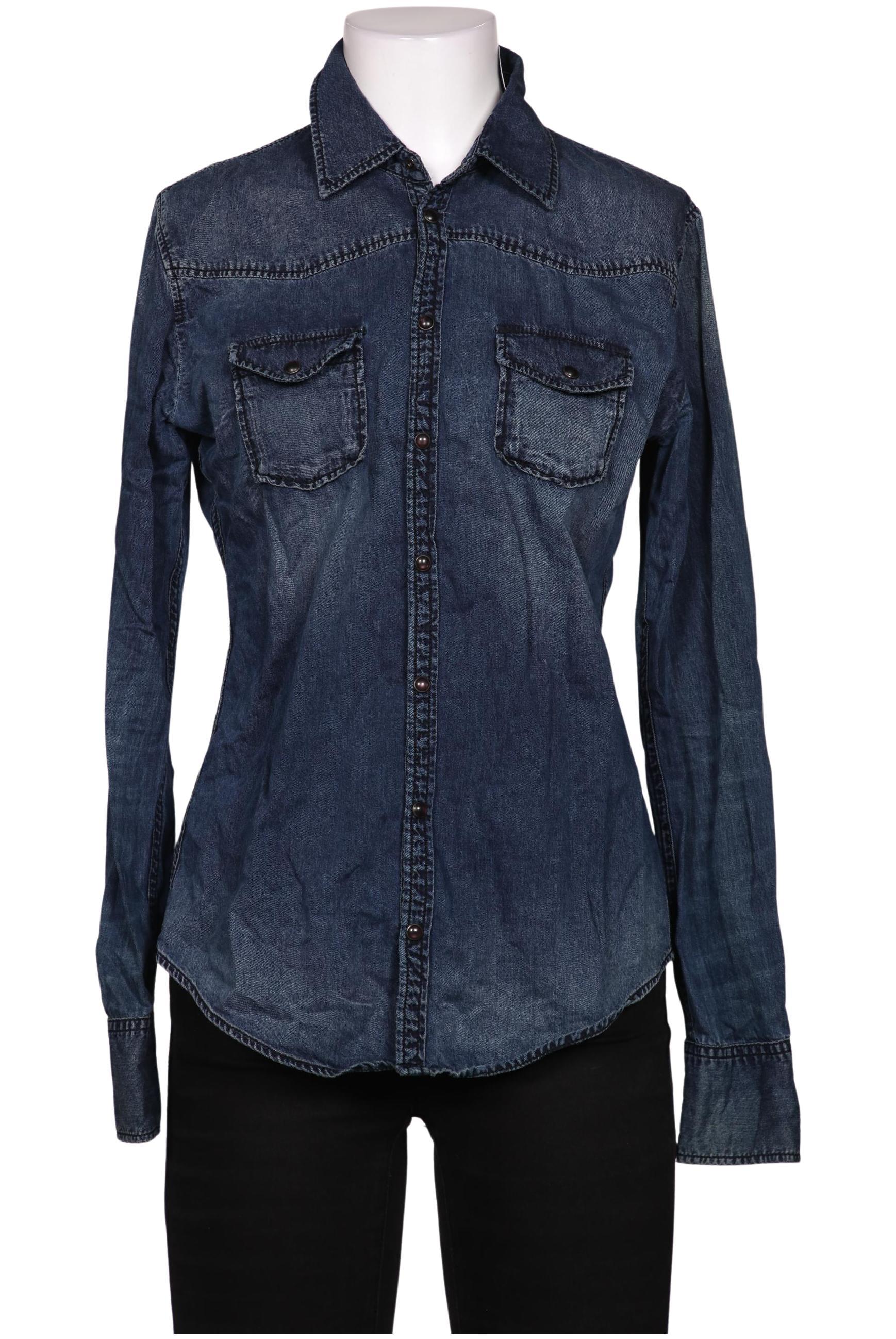 

Marc O Polo Damen Bluse, blau, Gr. 38