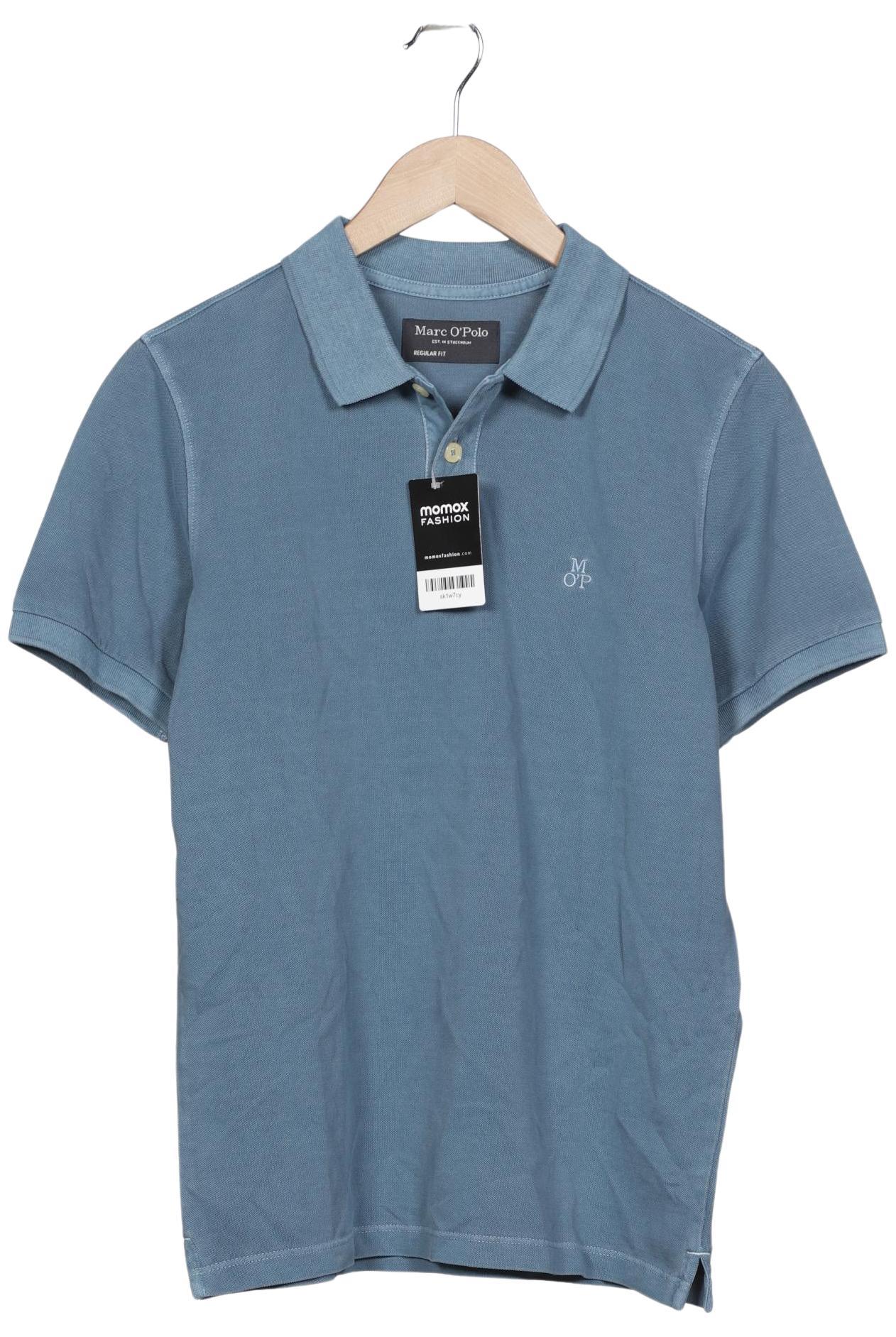 Thumbnail - Marc O Polo Herren Poloshirt, hellblau, Gr. 44