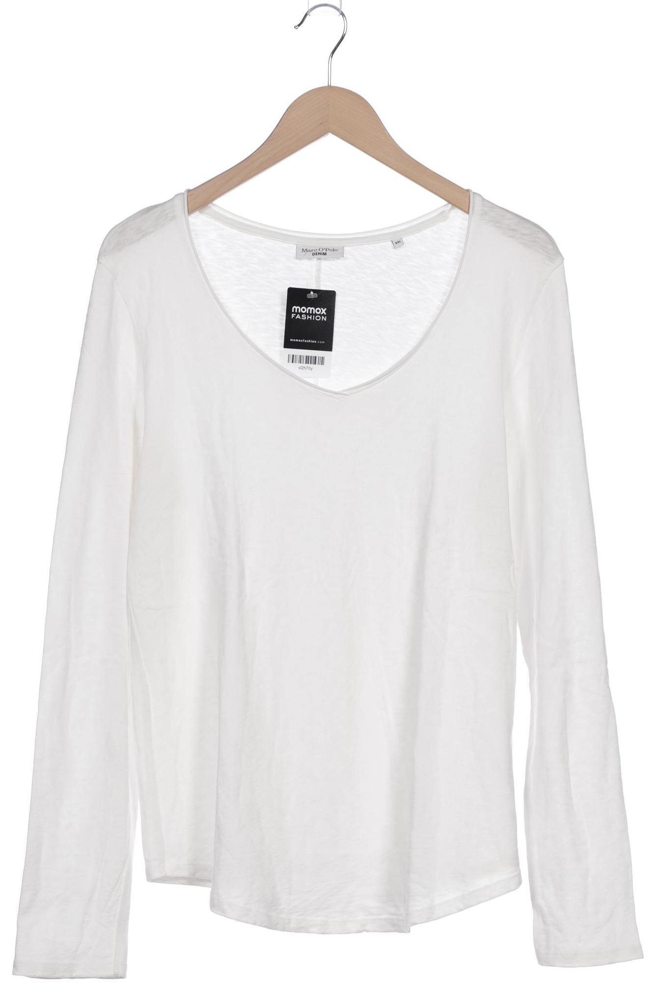 

Marc O Polo Damen Langarmshirt, weiß