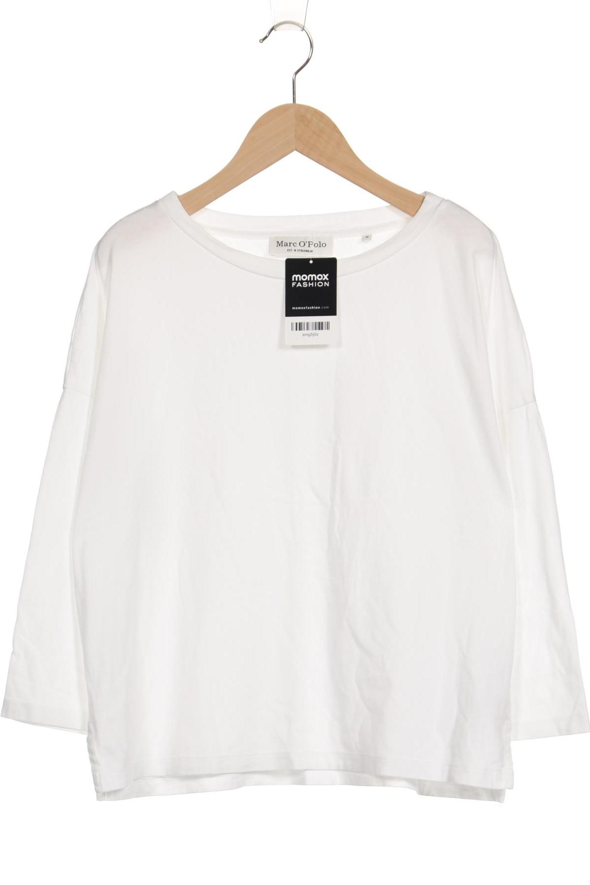 

Marc O Polo Damen Langarmshirt, weiß, Gr. 38