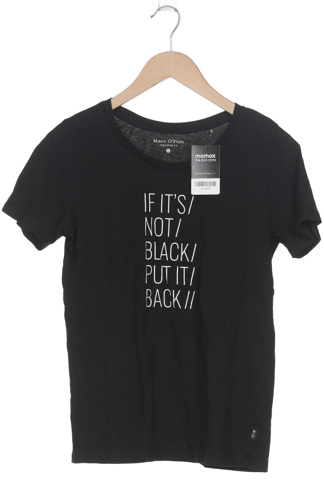 

Marc O Polo Damen T-Shirt, schwarz, Gr. 36