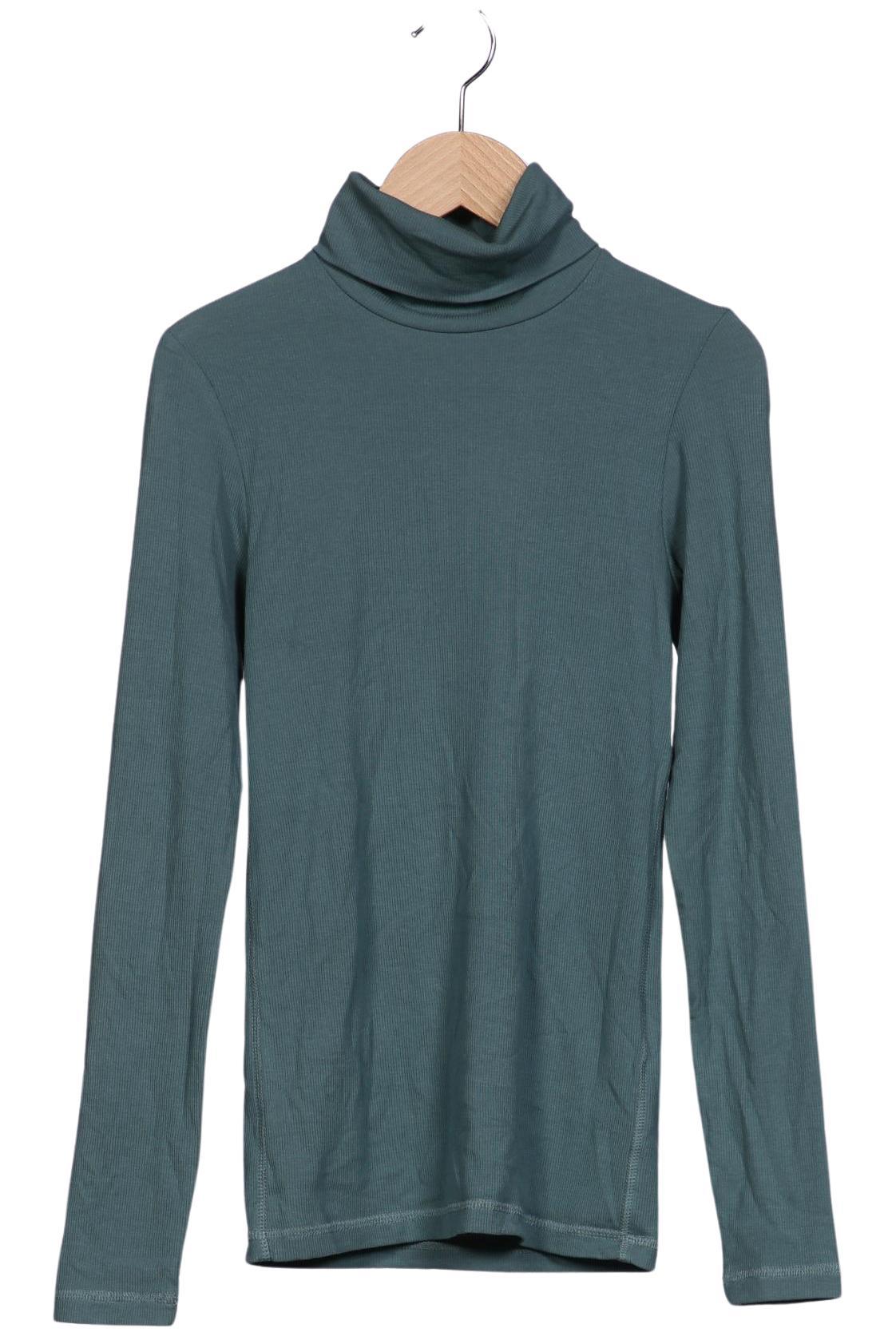 

Marc O Polo Damen Langarmshirt, türkis, Gr. 34